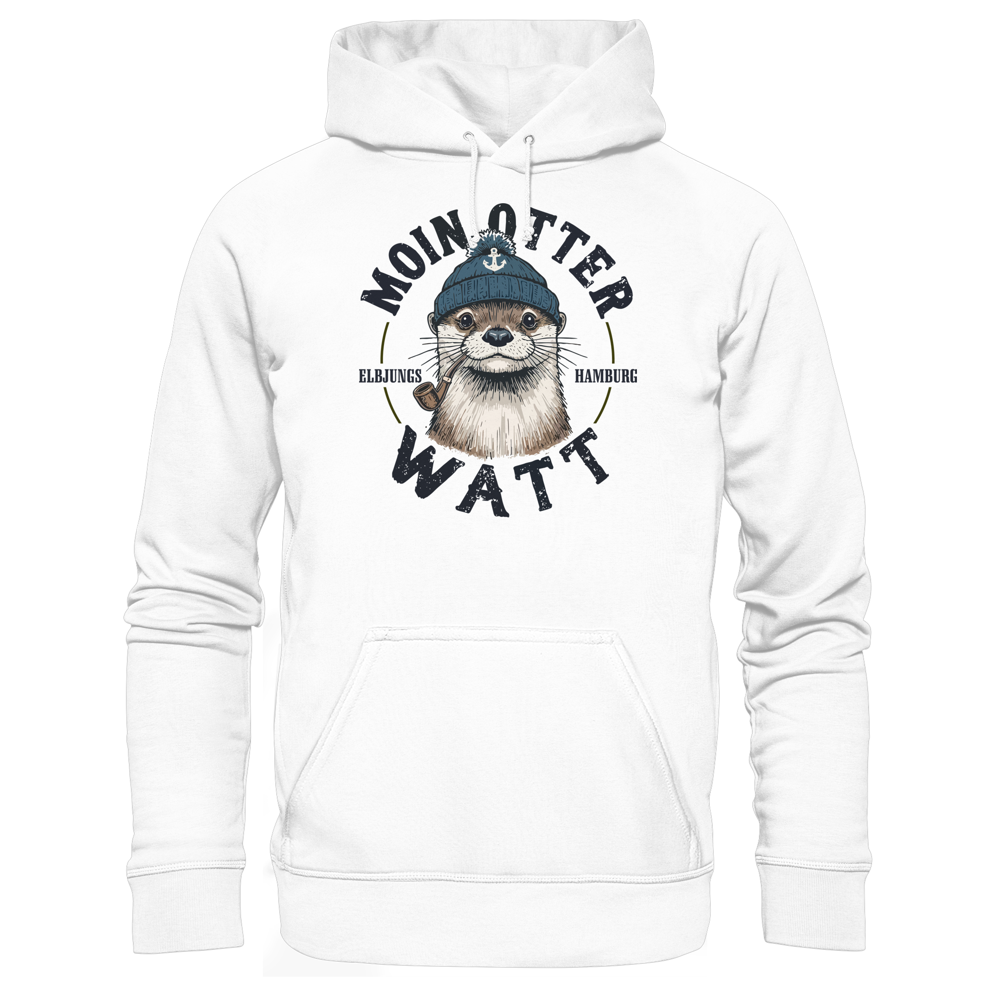Elbjungs - Moin oder Watt - Unisex Hoodie