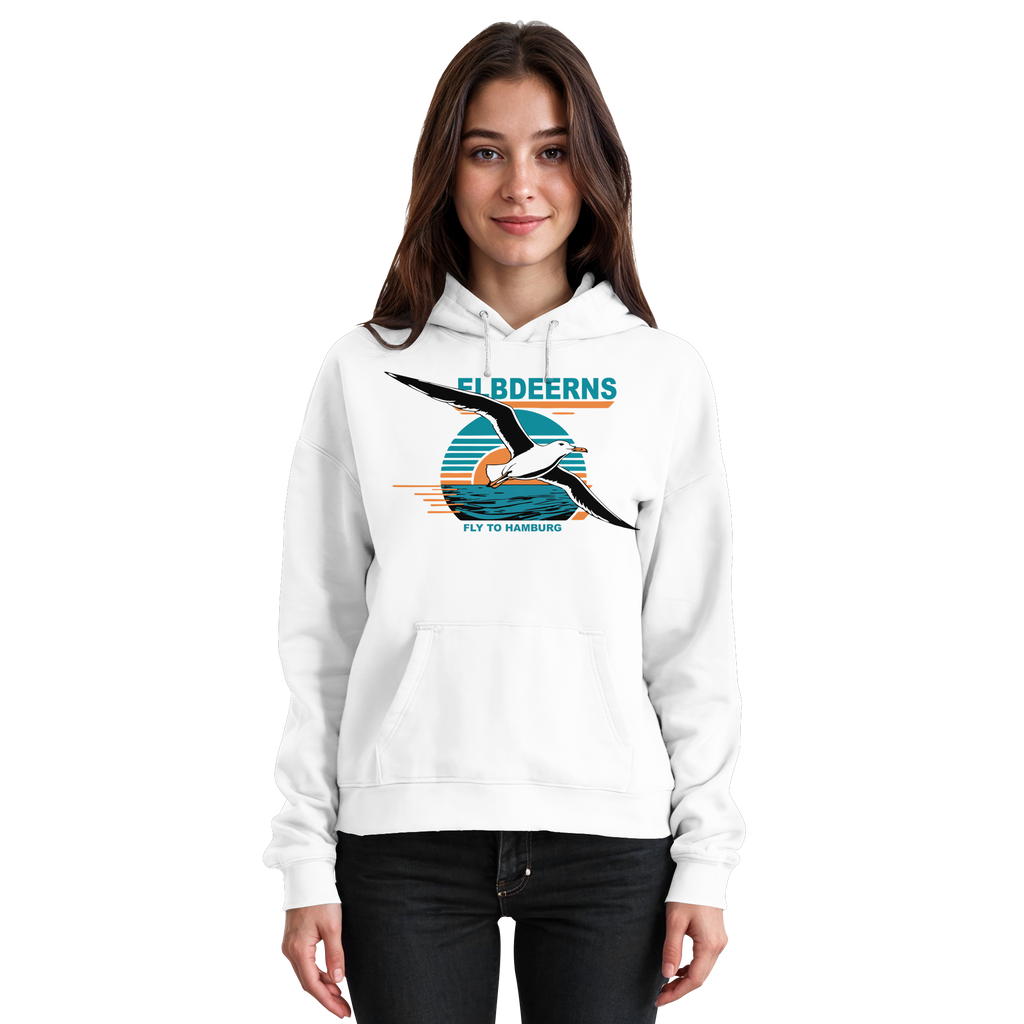 Elbdeerns "Fly to Hamburg" - Unisex Hoodie