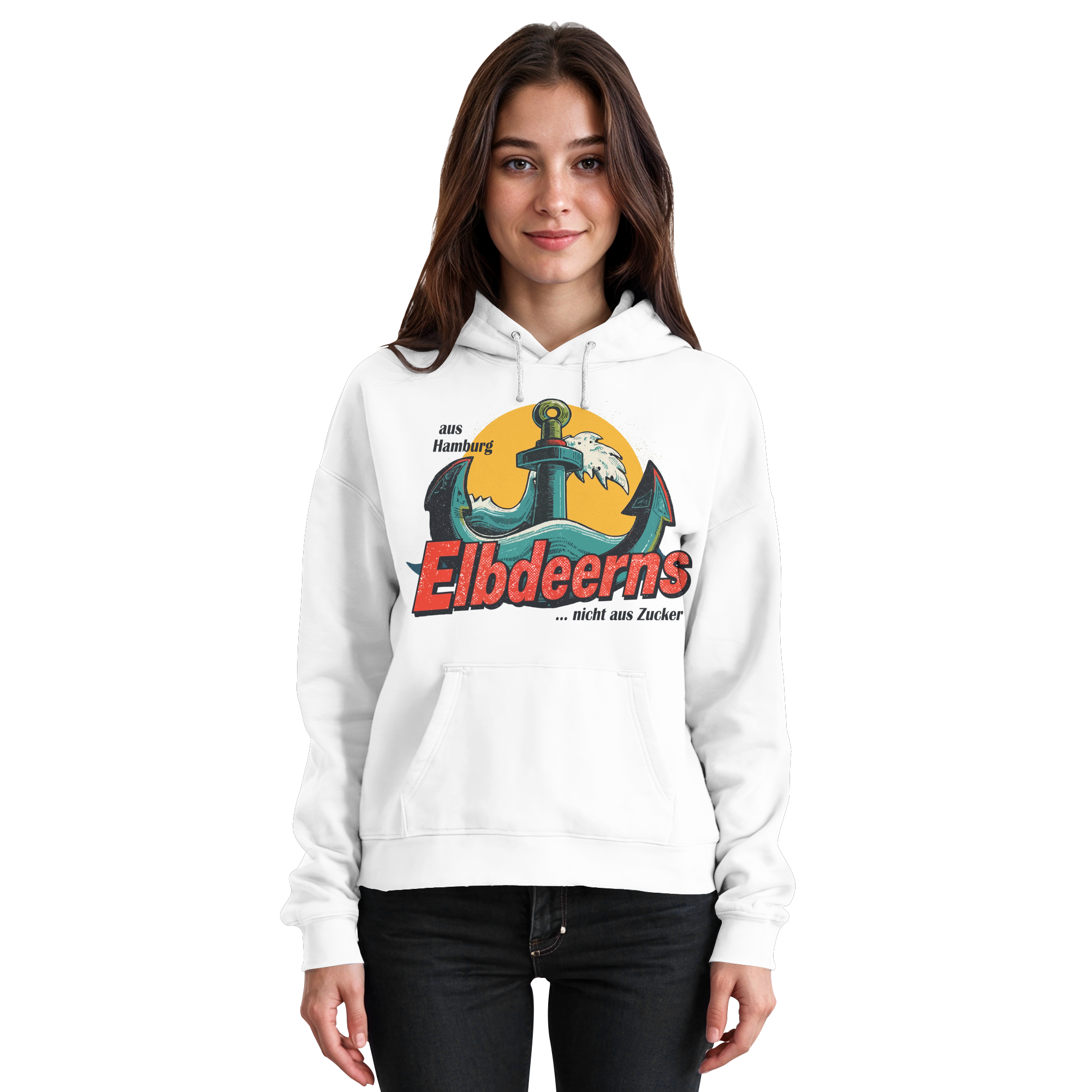 Elbdeerns - nicht aus Zucker - Unisex Hoodie