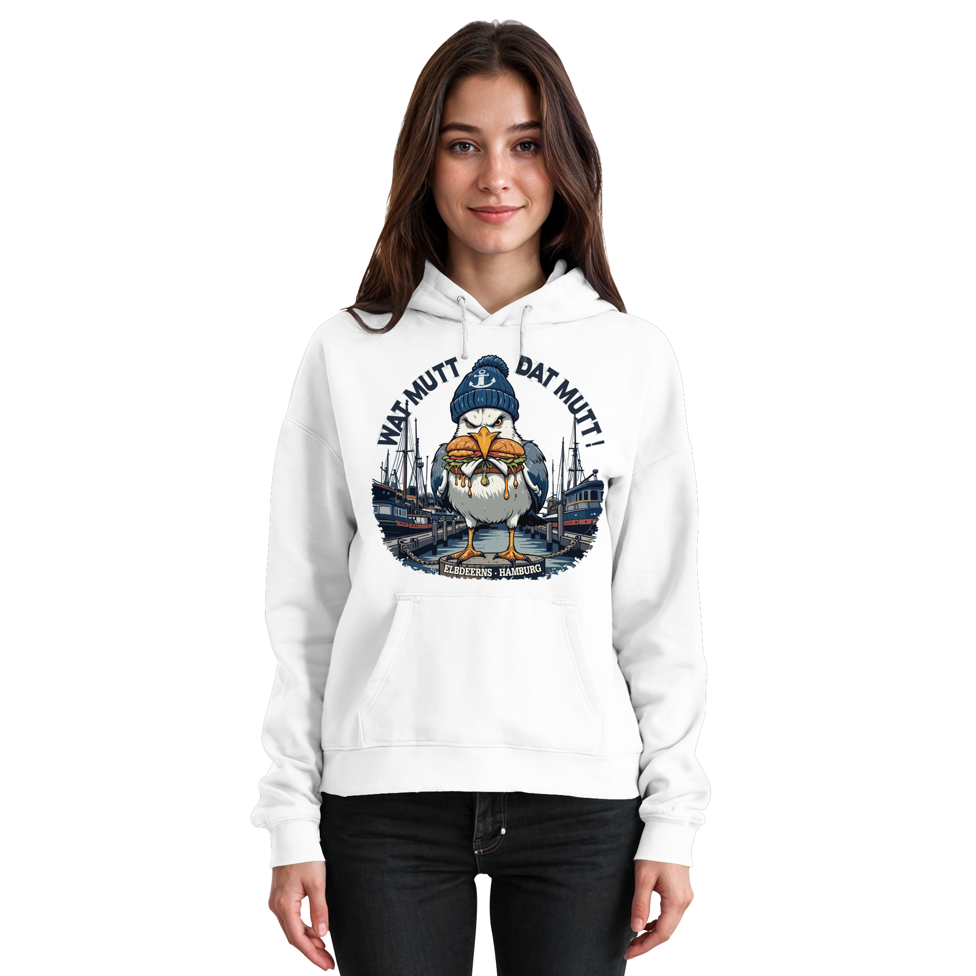 Elbdeerns - WAT MUTT DAT MUTT - Unisex Hoodie