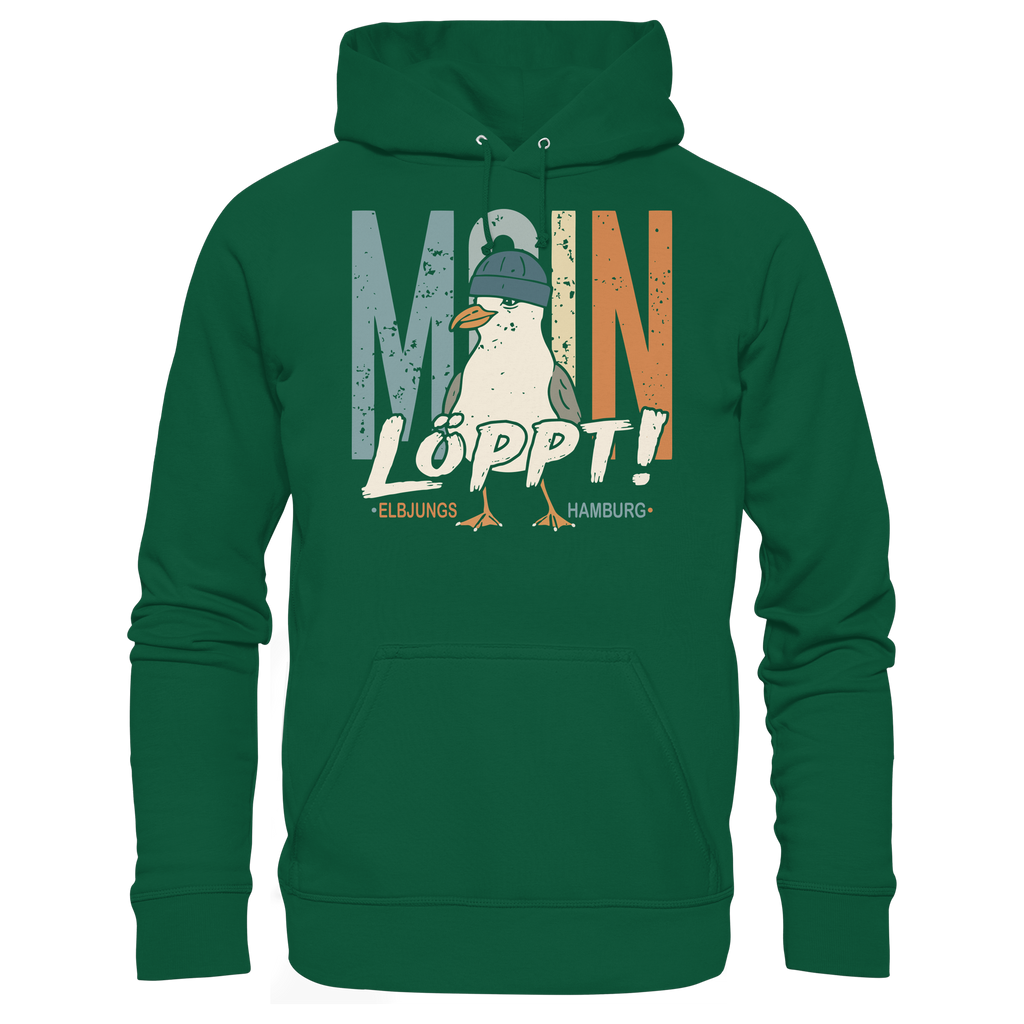 Elbjungs - MOIN ...löppt! -Unisex Hoodie