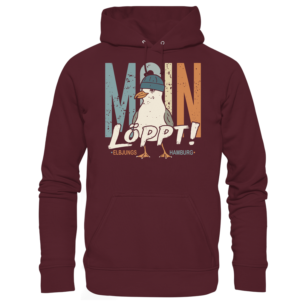 Elbjungs - MOIN ...löppt! -Unisex Hoodie