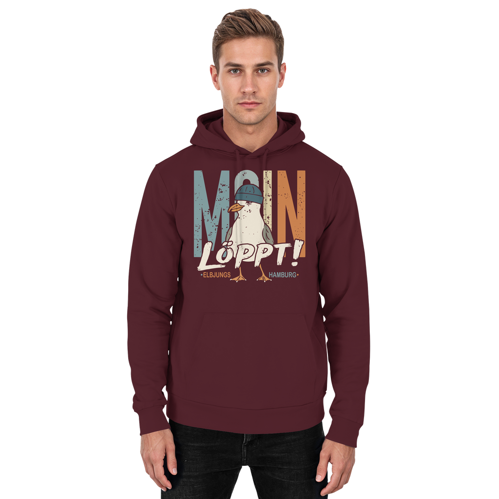 Elbjungs - MOIN ...löppt! -Unisex Hoodie