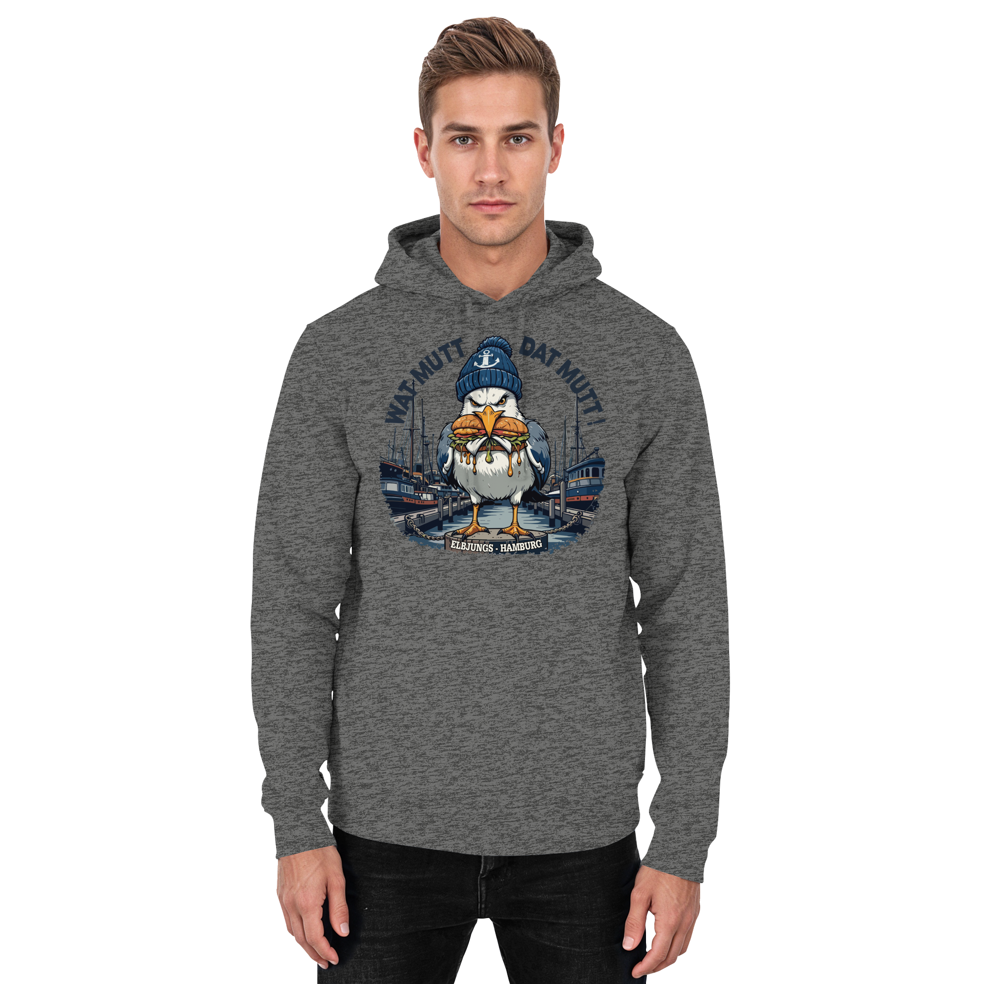 Elbjungs - WATT MUTT DAT MUTT -  Unisex Hoodie