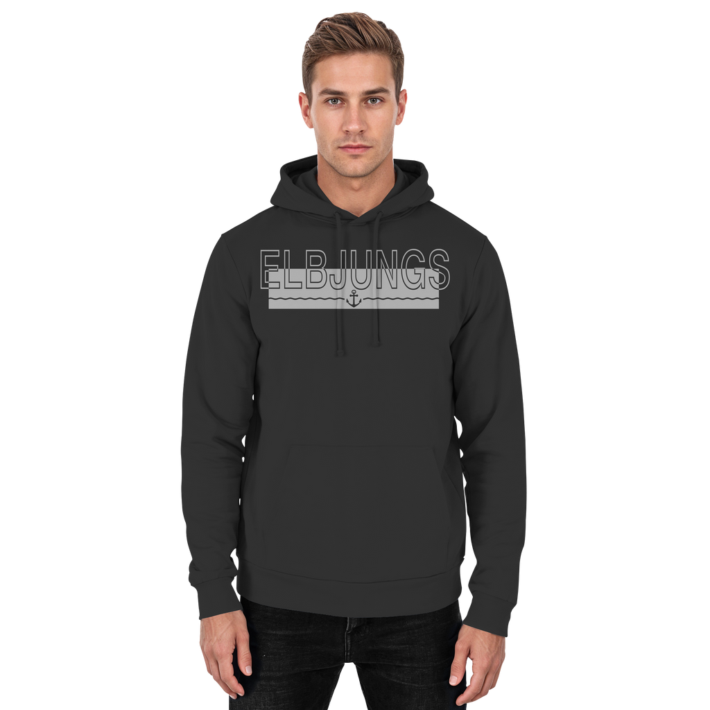 Elbjungs "gediegen" - Basic Unisex Hoodie
