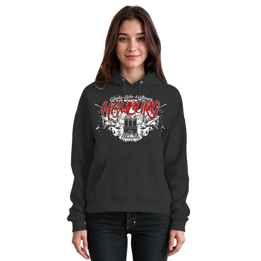 Elbdeerns - Glaube Liebe Hoffnung - Unisex Hoodie