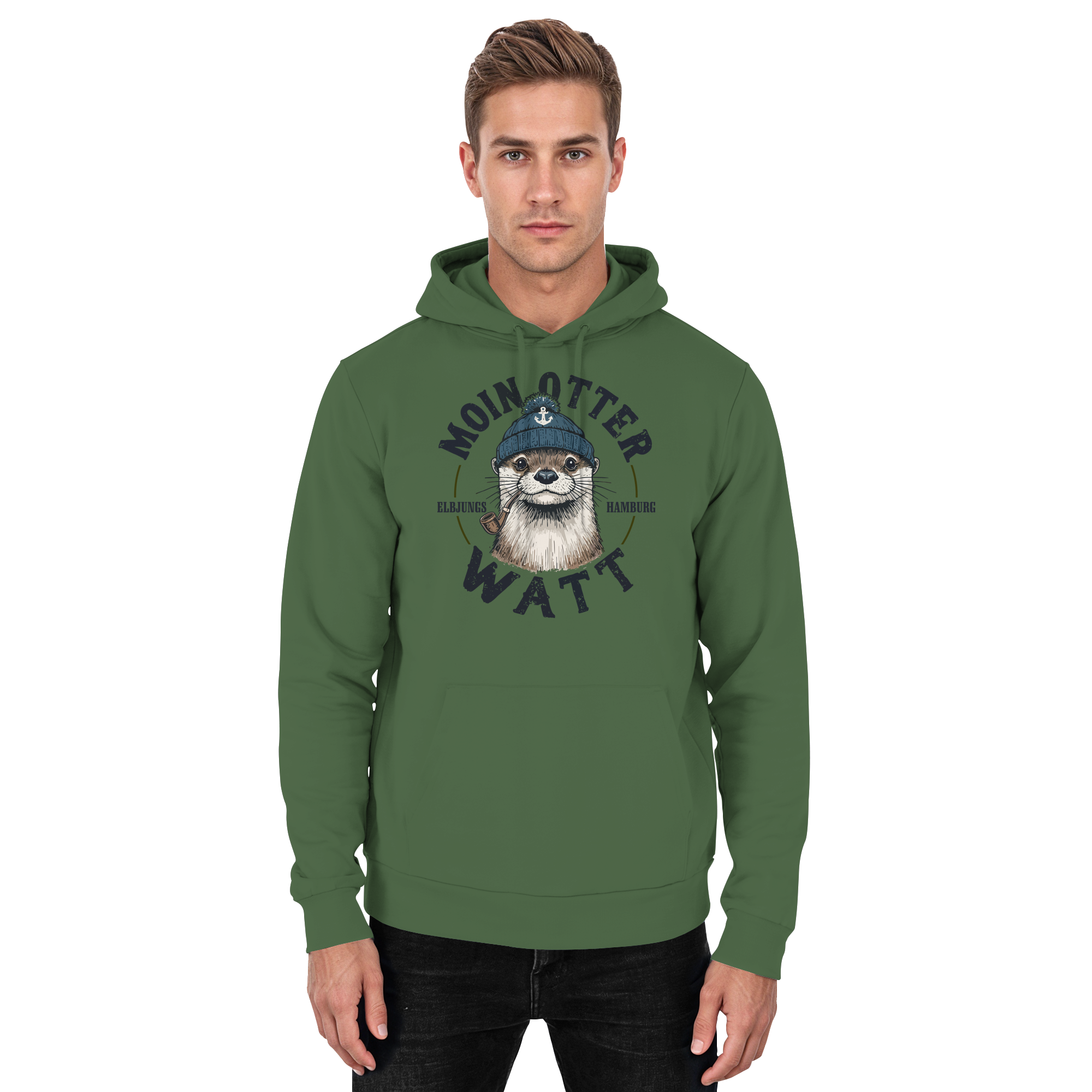 Elbjungs - Moin oder Watt - Unisex Hoodie