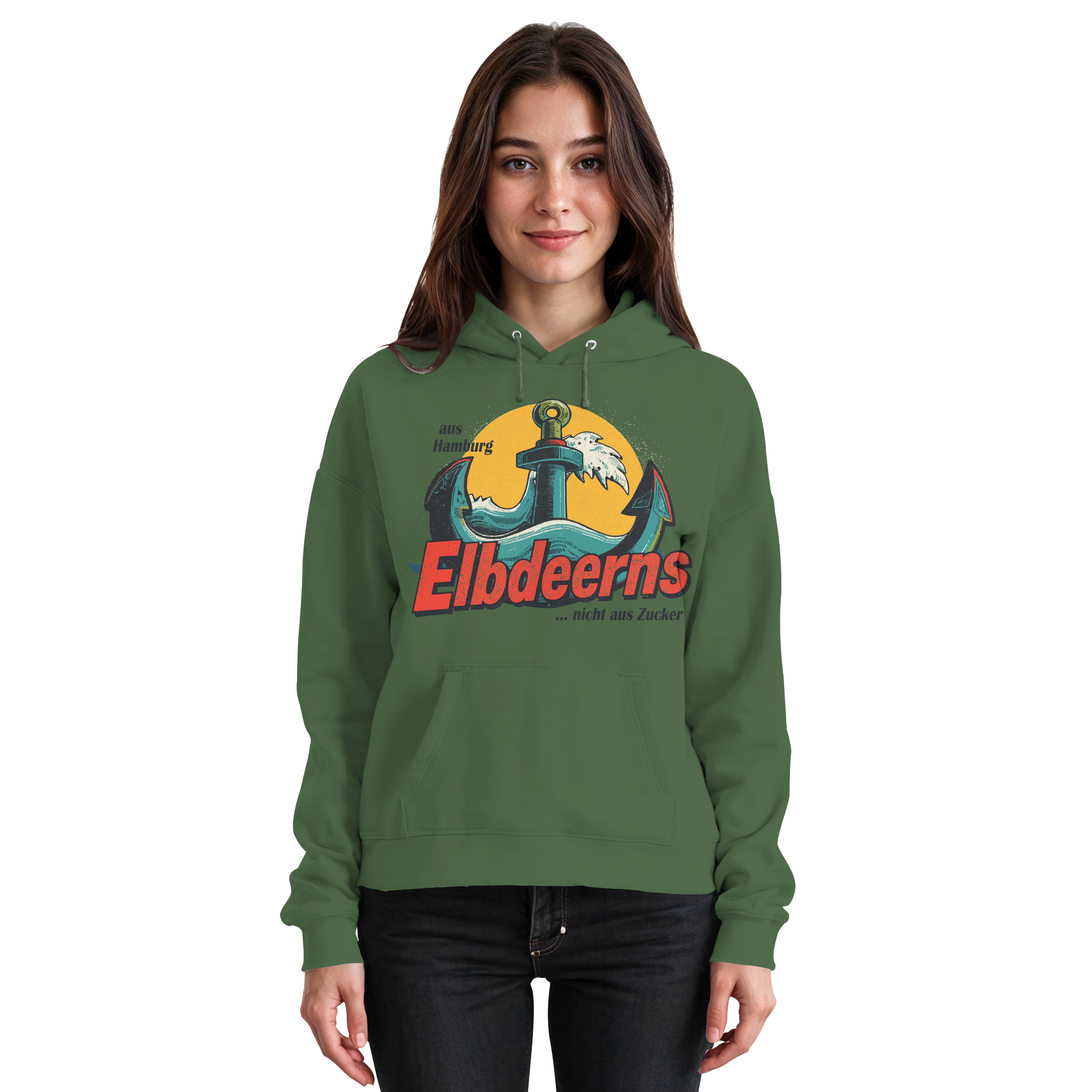 Elbdeerns - nicht aus Zucker - Unisex Hoodie