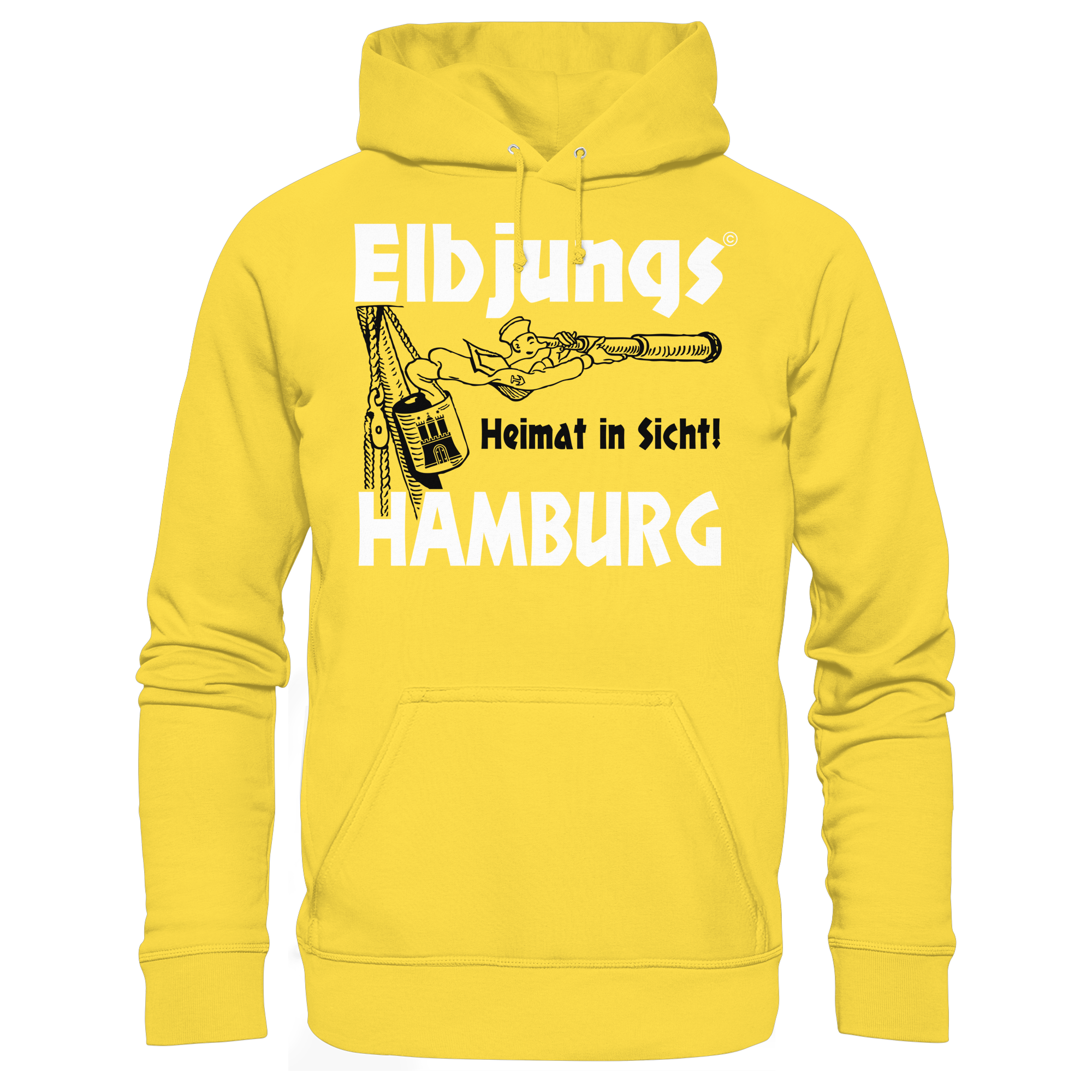 Elbjungs "Heimat in Sicht" -  Unisex Hoodie