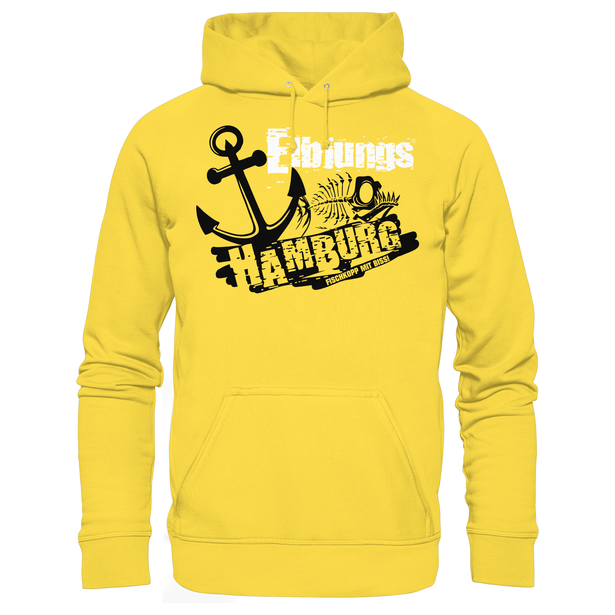 Elbjungs "Fischkopp mit Biss" - Unisex Hoodie