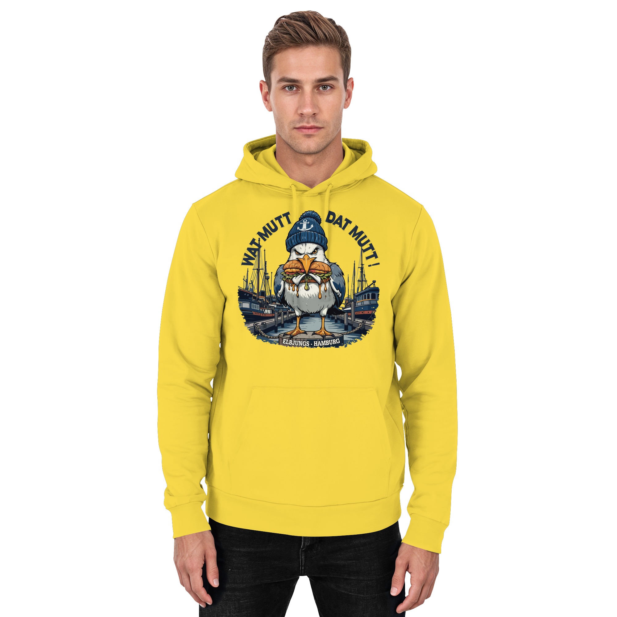 Elbjungs - WATT MUTT DAT MUTT -  Unisex Hoodie