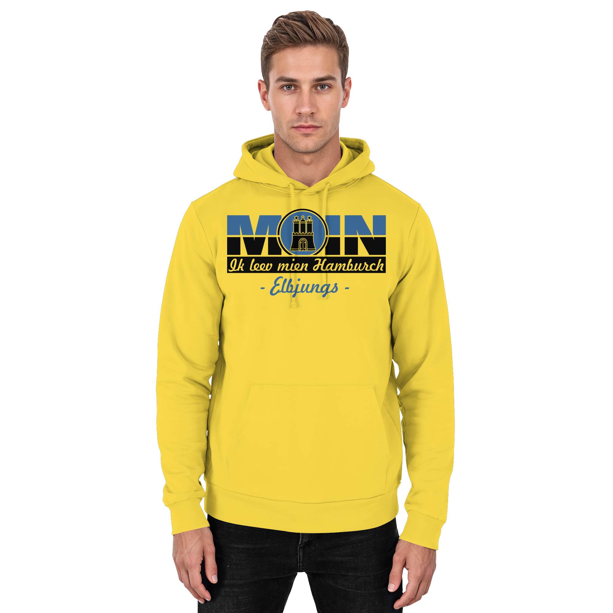 Elbjungs "Ik leev mien Hamburch" - Unisex Hoodie