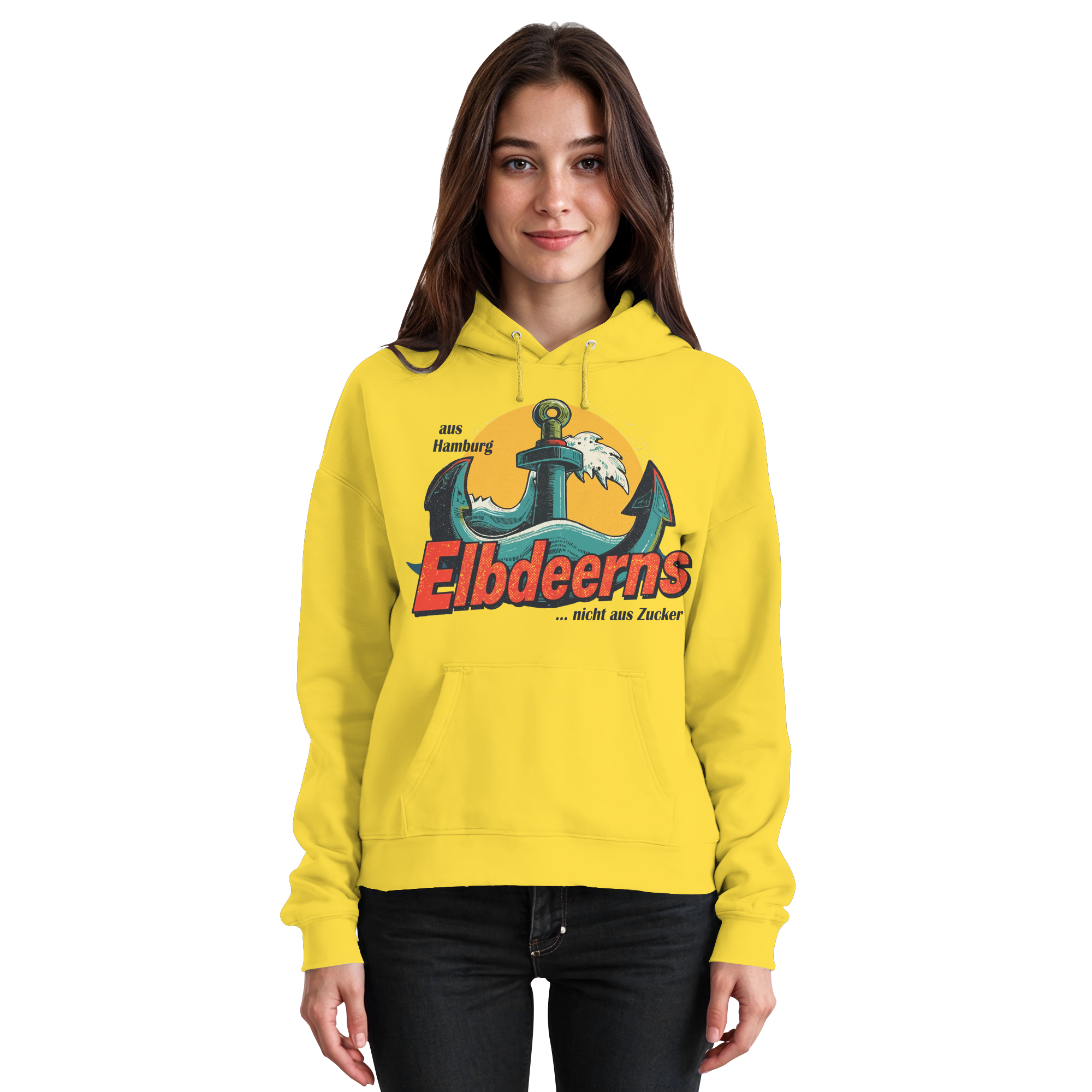 Elbdeerns - nicht aus Zucker - Unisex Hoodie