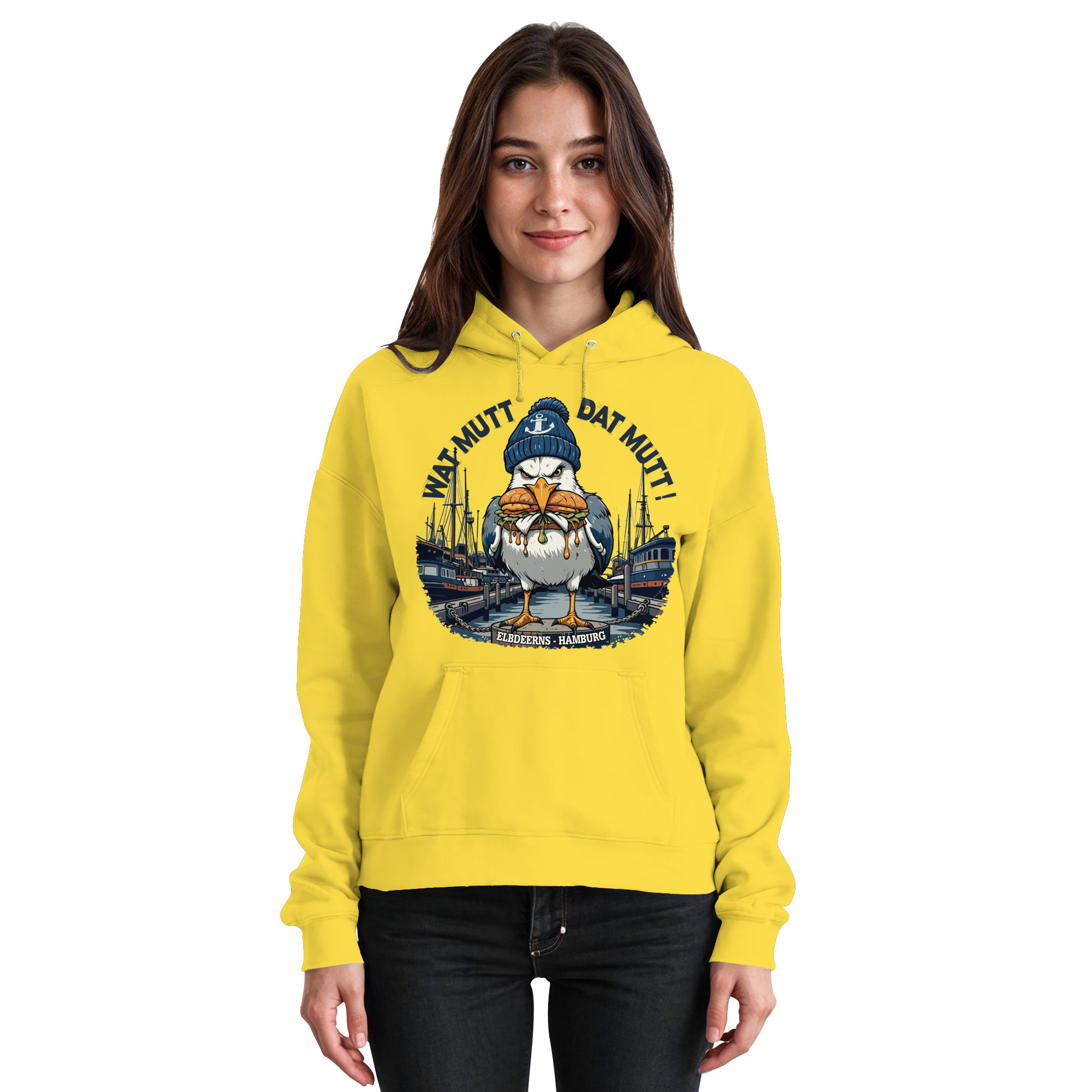 Elbdeerns - WAT MUTT DAT MUTT - Unisex Hoodie