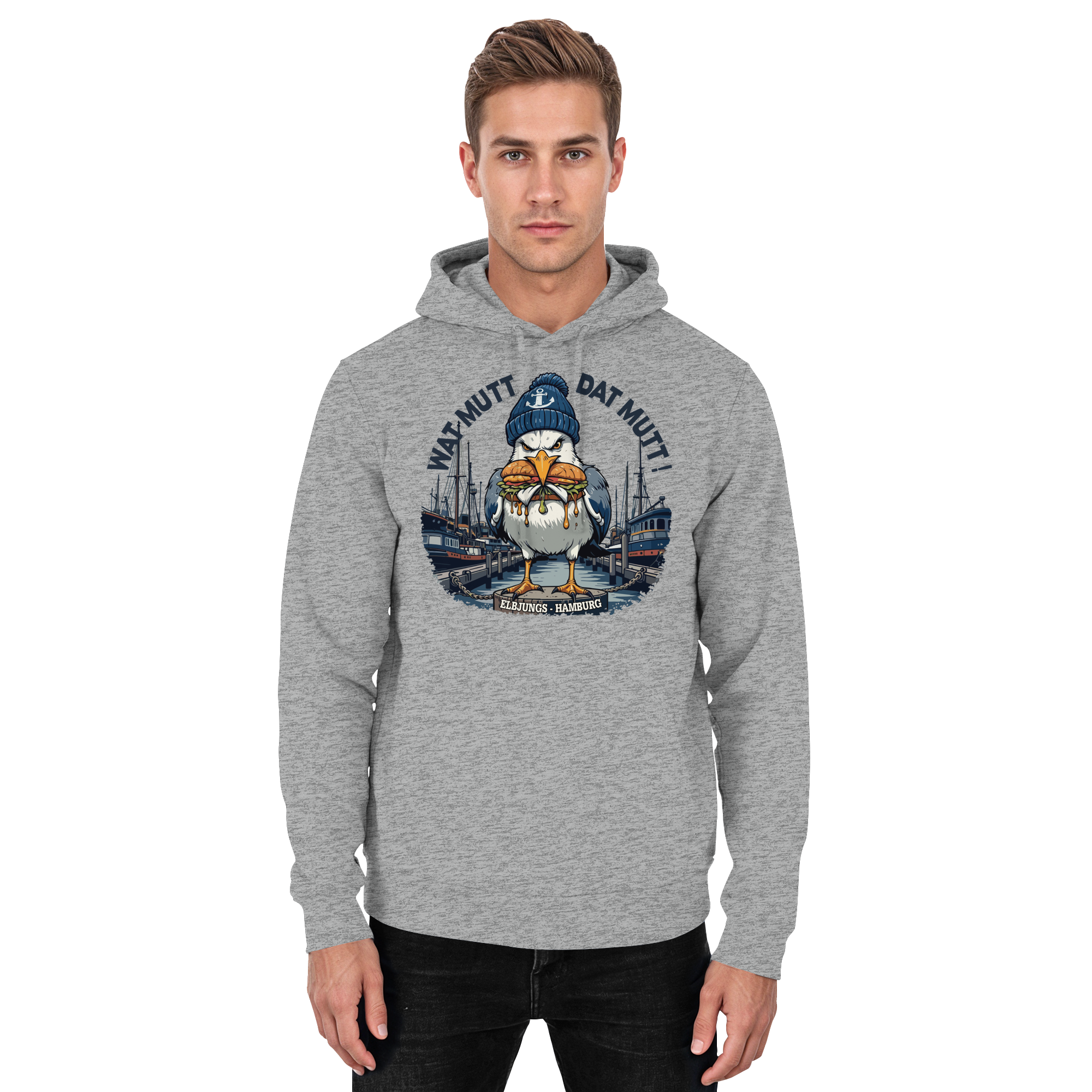 Elbjungs - WATT MUTT DAT MUTT -  Unisex Hoodie