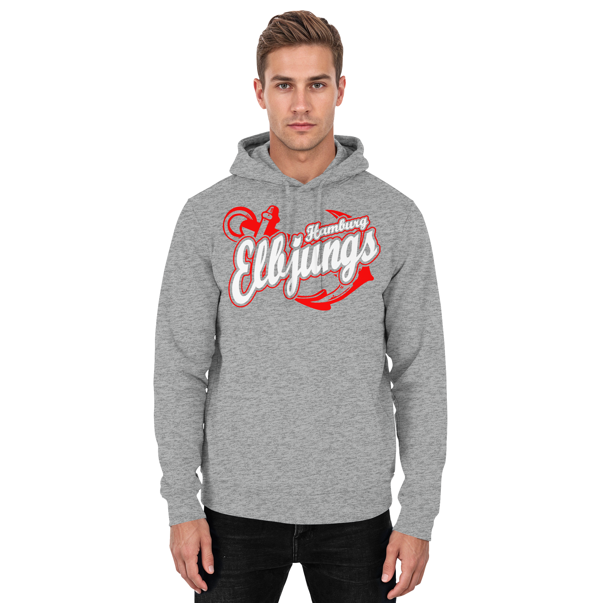 Elbjungs "Anker" - Basic Unisex Hoodie