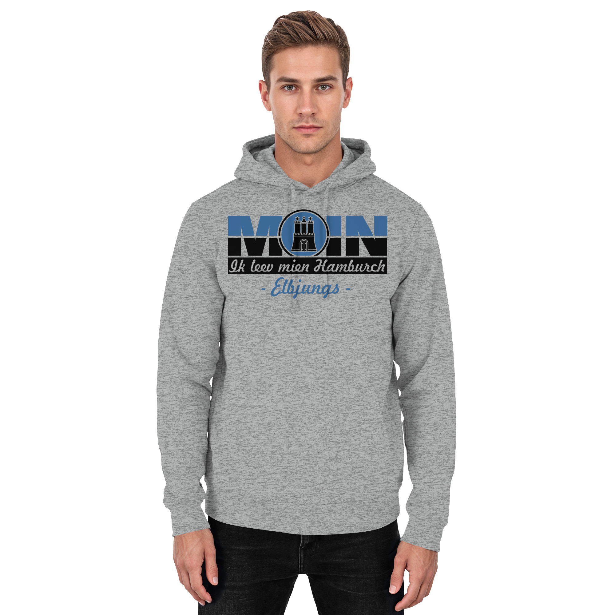 Elbjungs "Ik leev mien Hamburch" - Unisex Hoodie