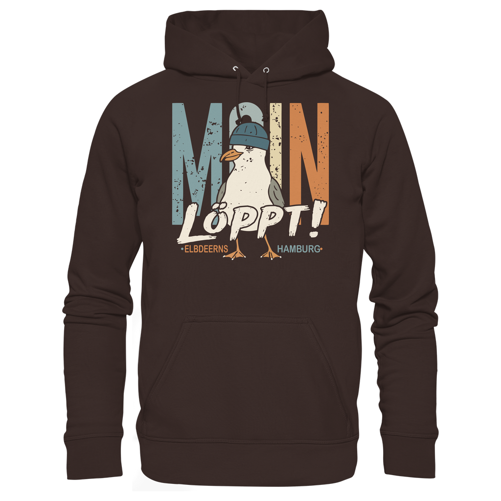 Elbdeerns - MOIN ...löppt! - Unisex Hoodie