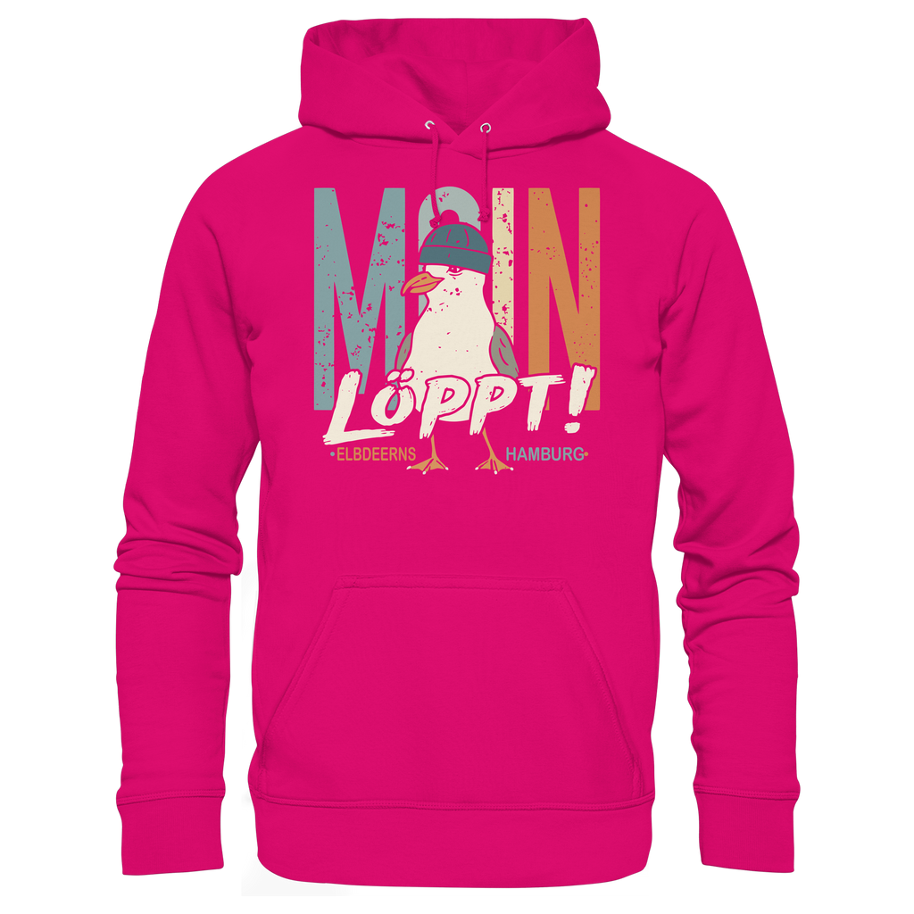 Elbdeerns - MOIN ...löppt! - Unisex Hoodie