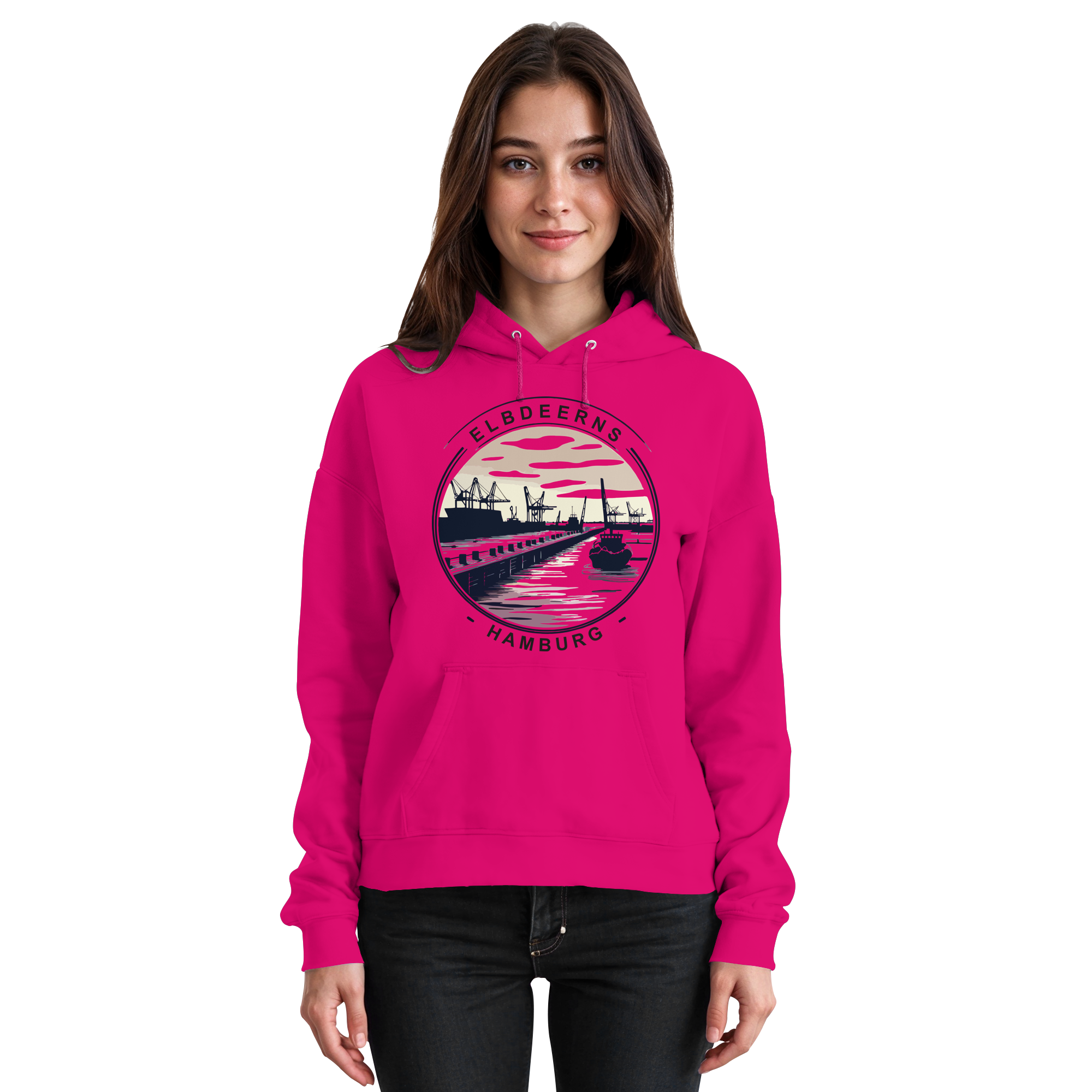 Elbdeerns "Hafengebiet" - Unisex Hoodie