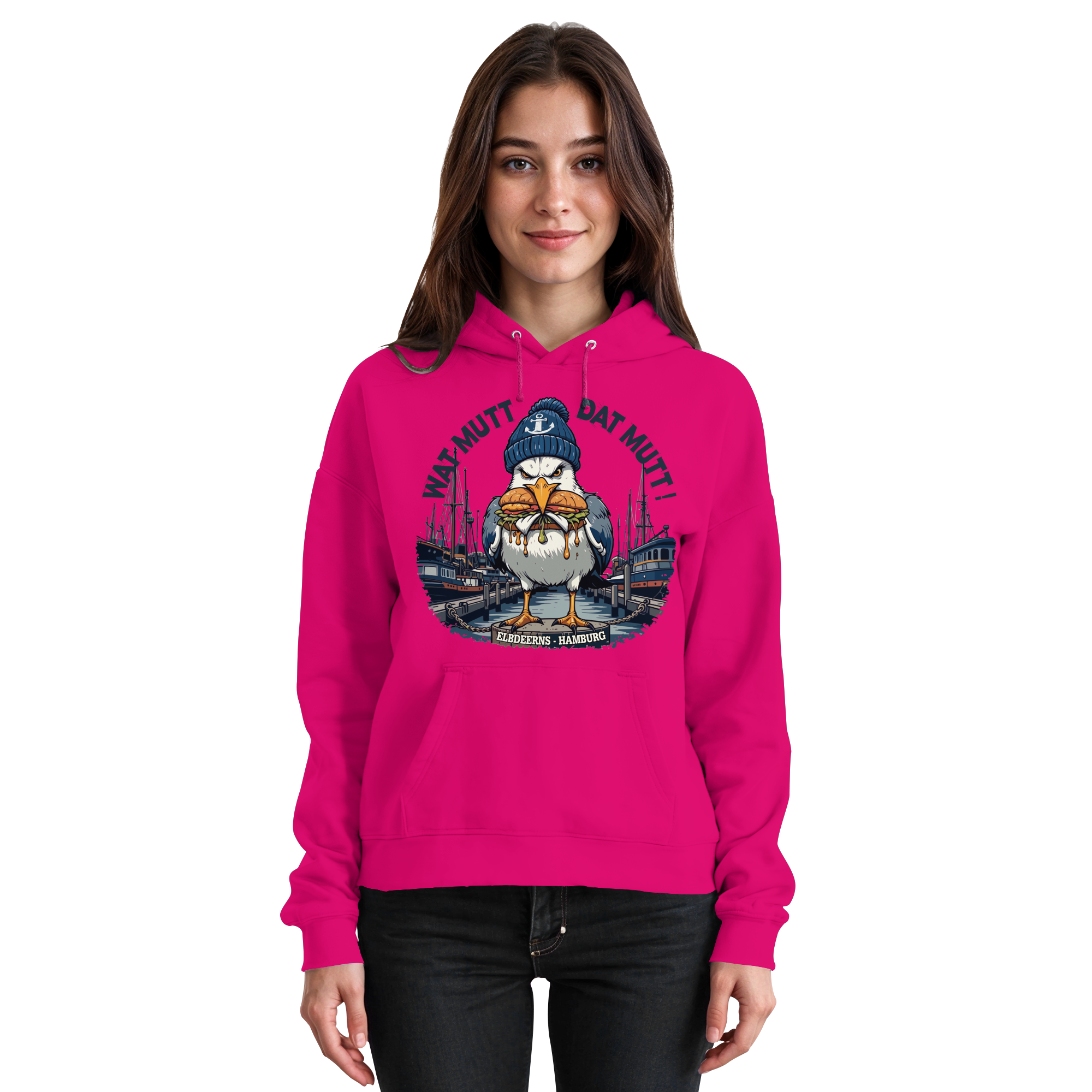 Elbdeerns - WAT MUTT DAT MUTT - Unisex Hoodie