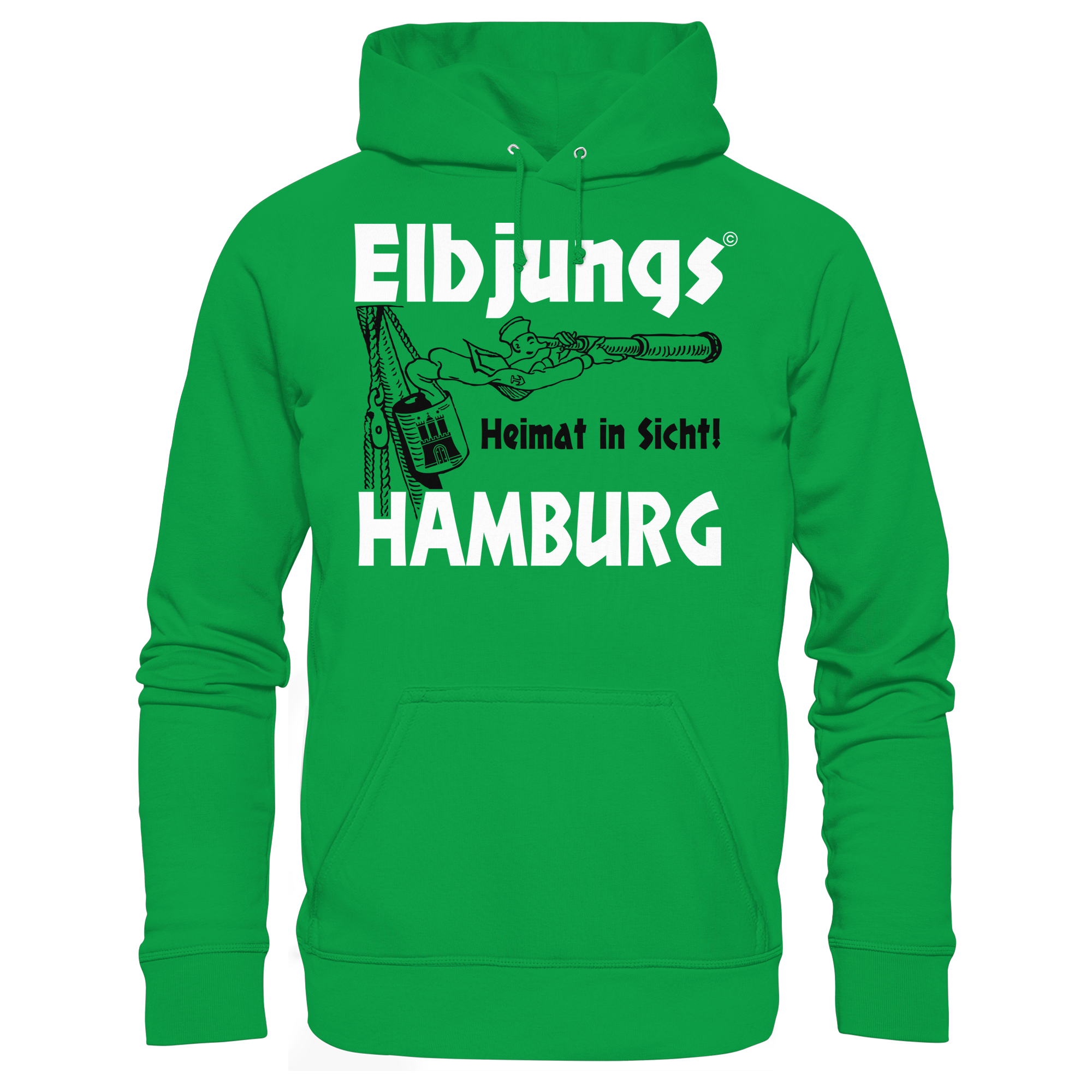 Elbjungs "Heimat in Sicht" -  Unisex Hoodie