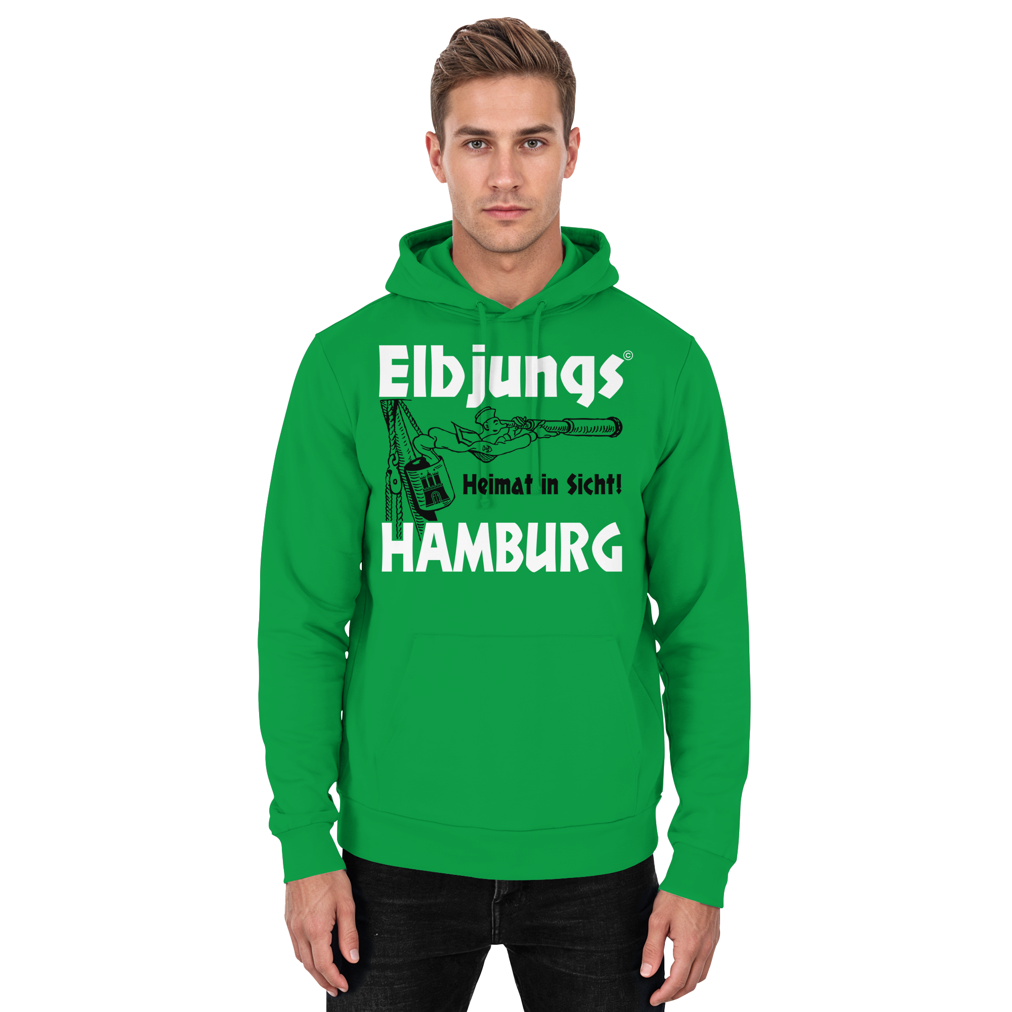 Elbjungs "Heimat in Sicht" -  Unisex Hoodie