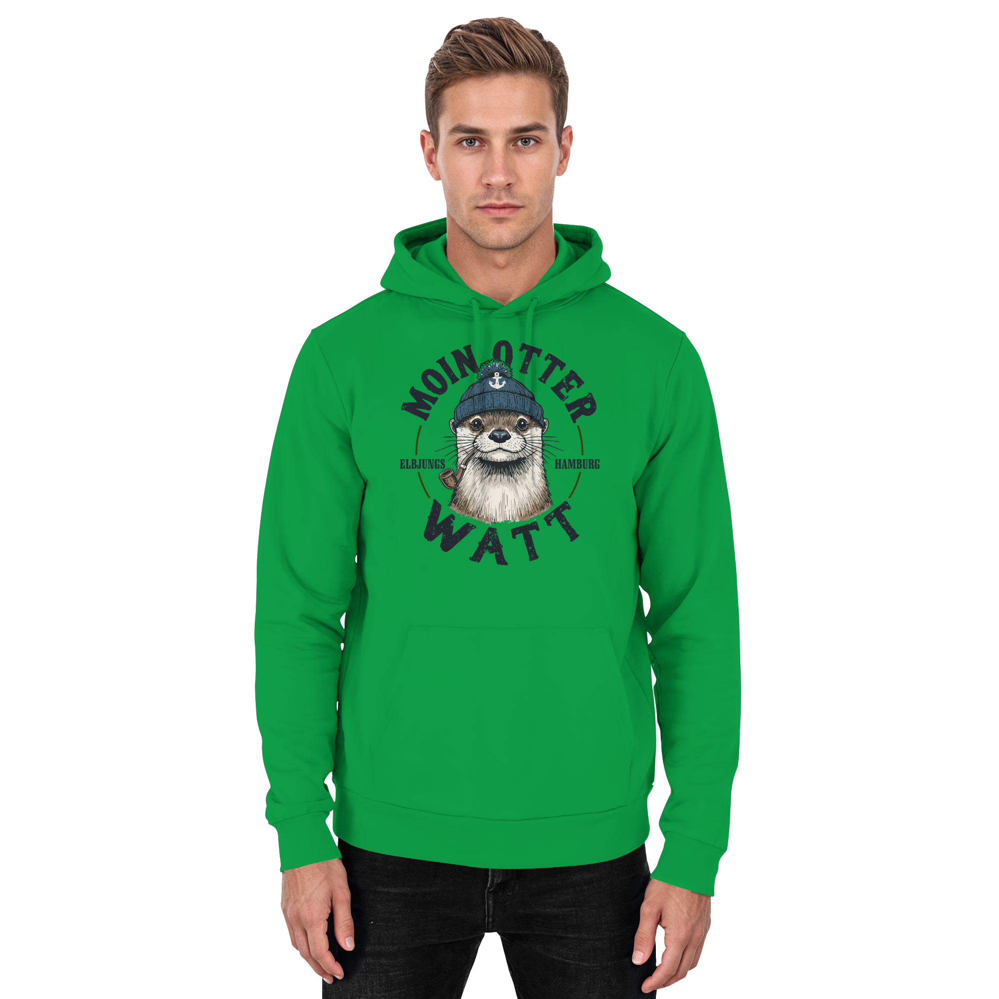 Elbjungs - Moin oder Watt - Unisex Hoodie