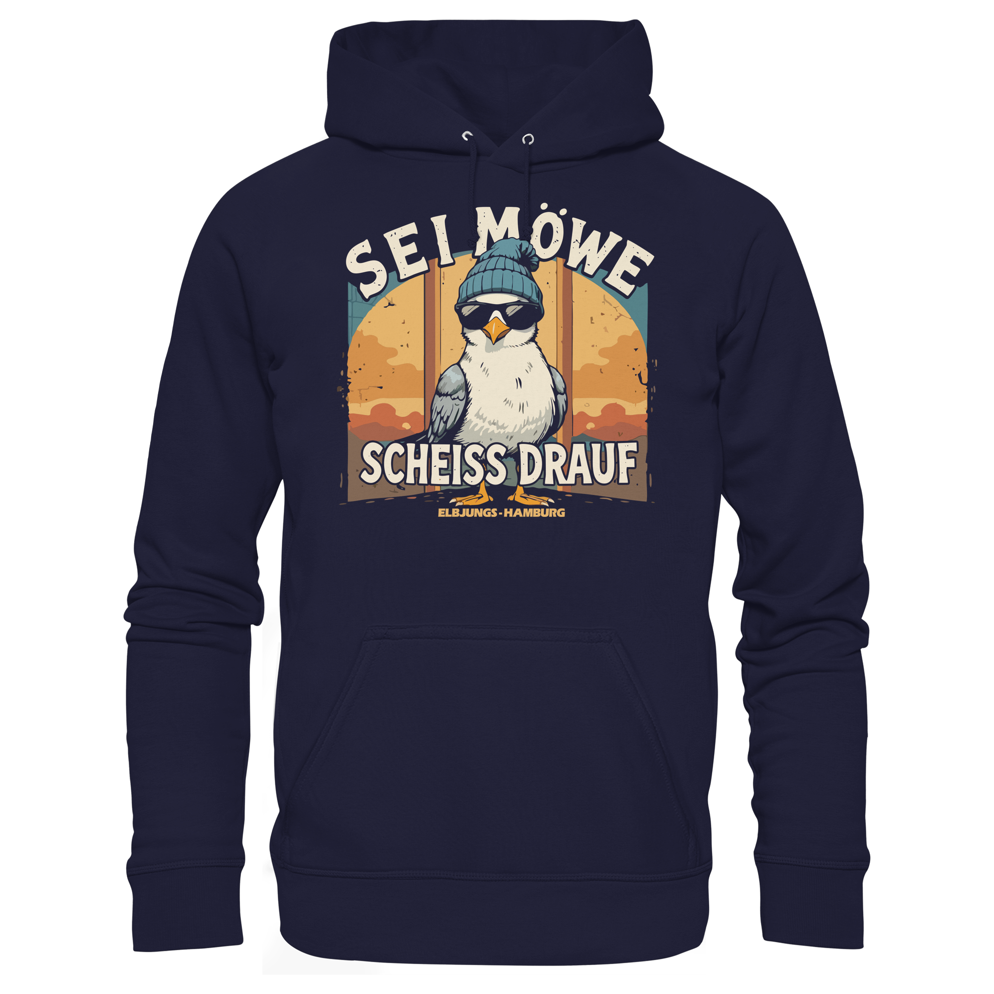 Elbjungs - sei Möwe.... - Unisex Hoodie