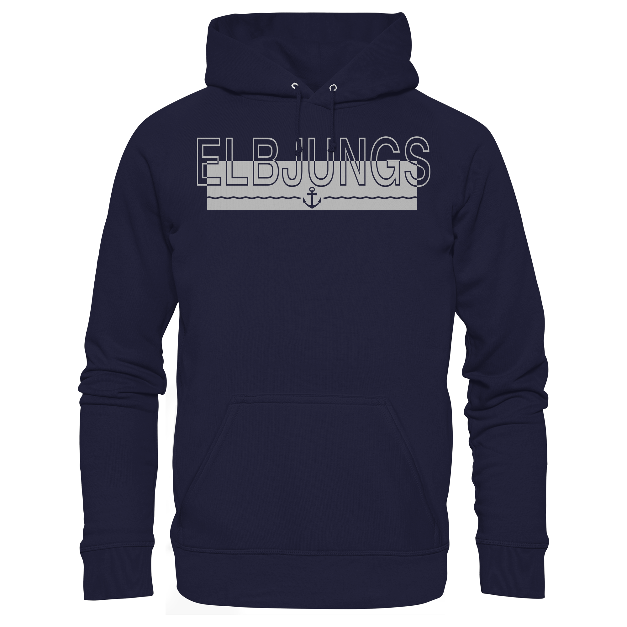 Elbjungs "gediegen" - Basic Unisex Hoodie