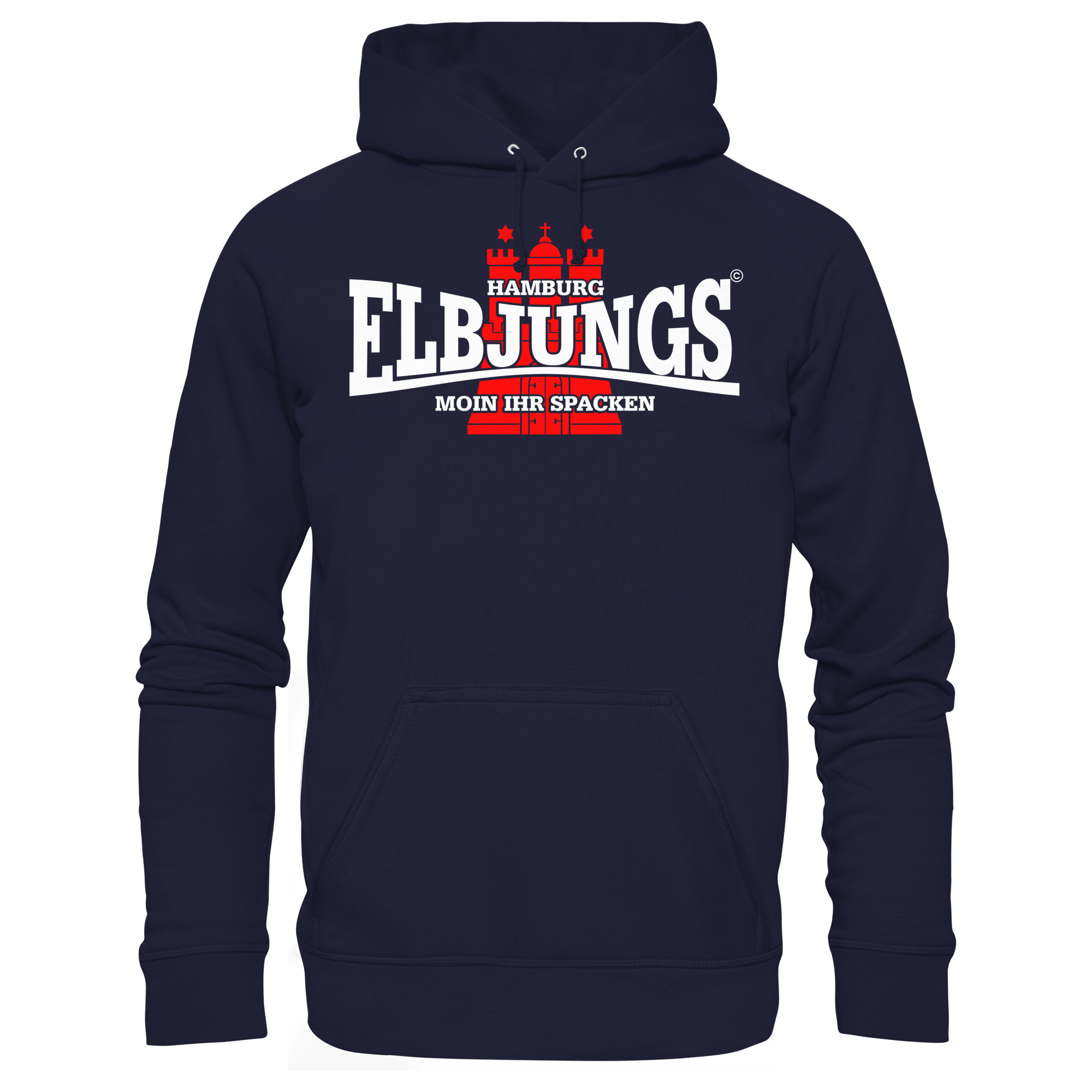 Elbjungs "Moin ihr Spacken" - Unisex Hoodie