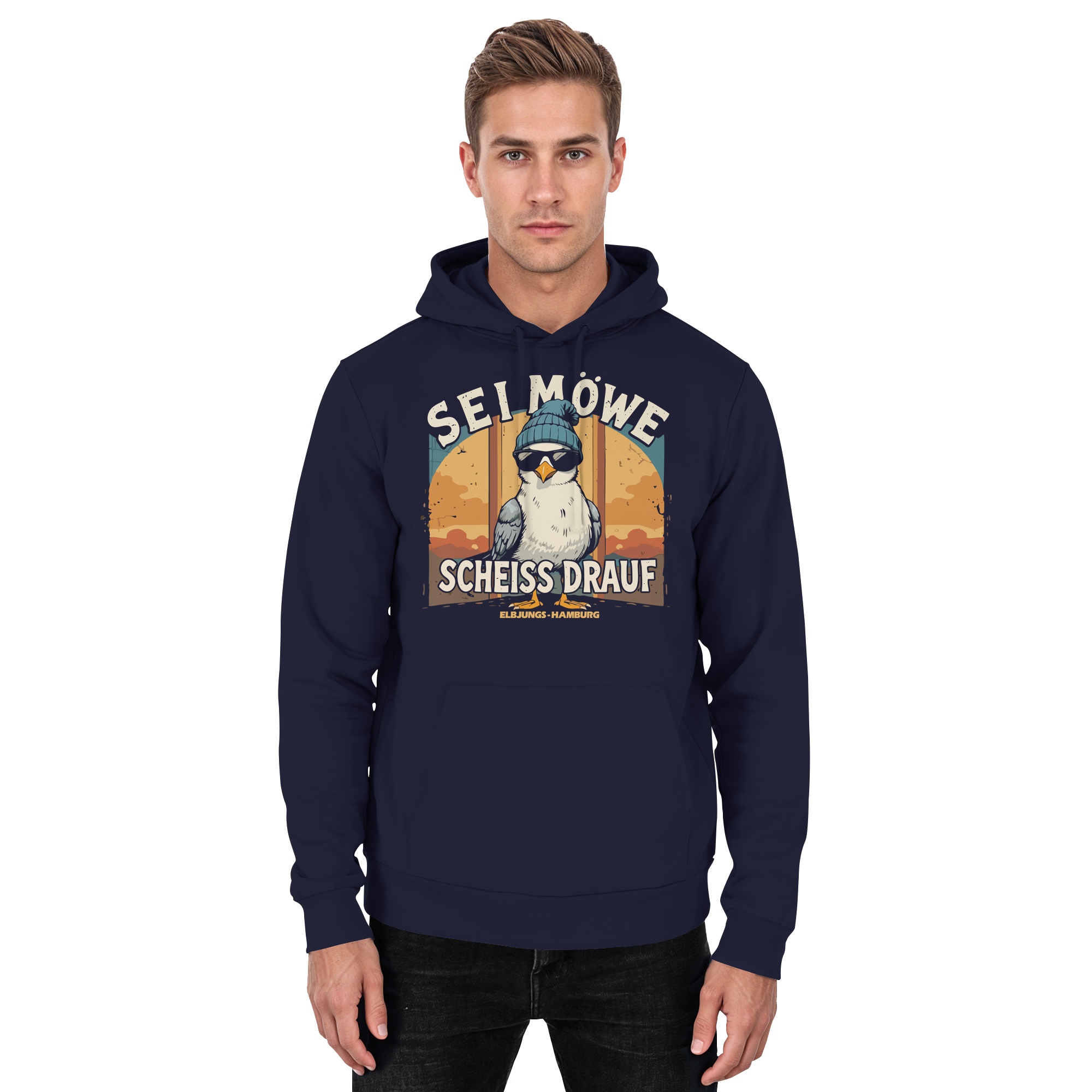 Elbjungs - sei Möwe.... - Unisex Hoodie
