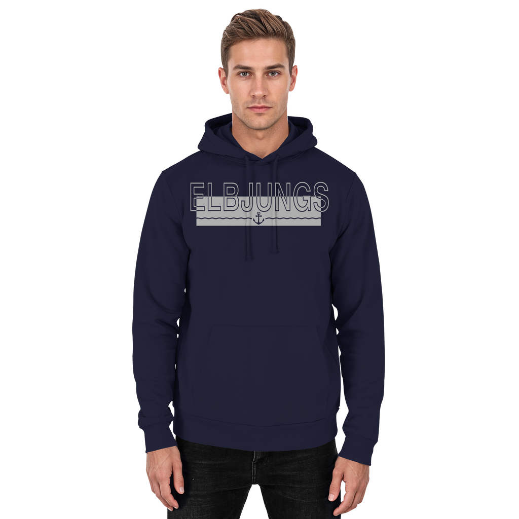 Elbjungs "gediegen" - Basic Unisex Hoodie