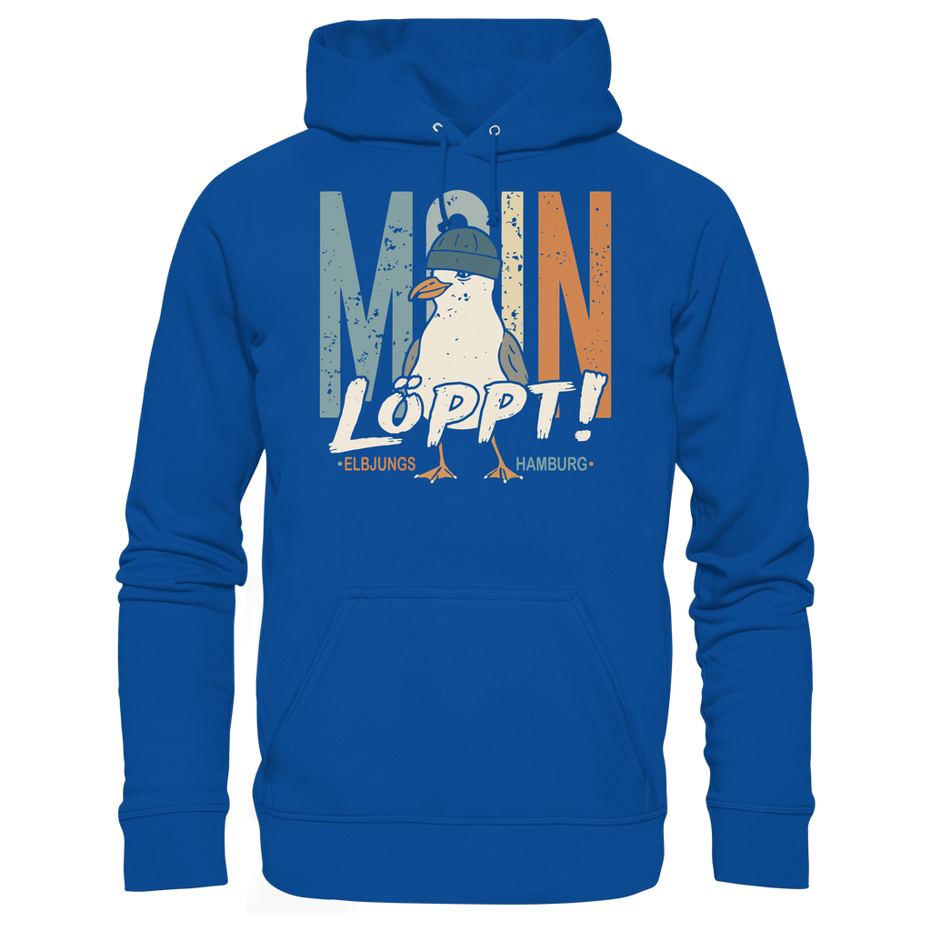 Elbjungs - MOIN ...löppt! -Unisex Hoodie