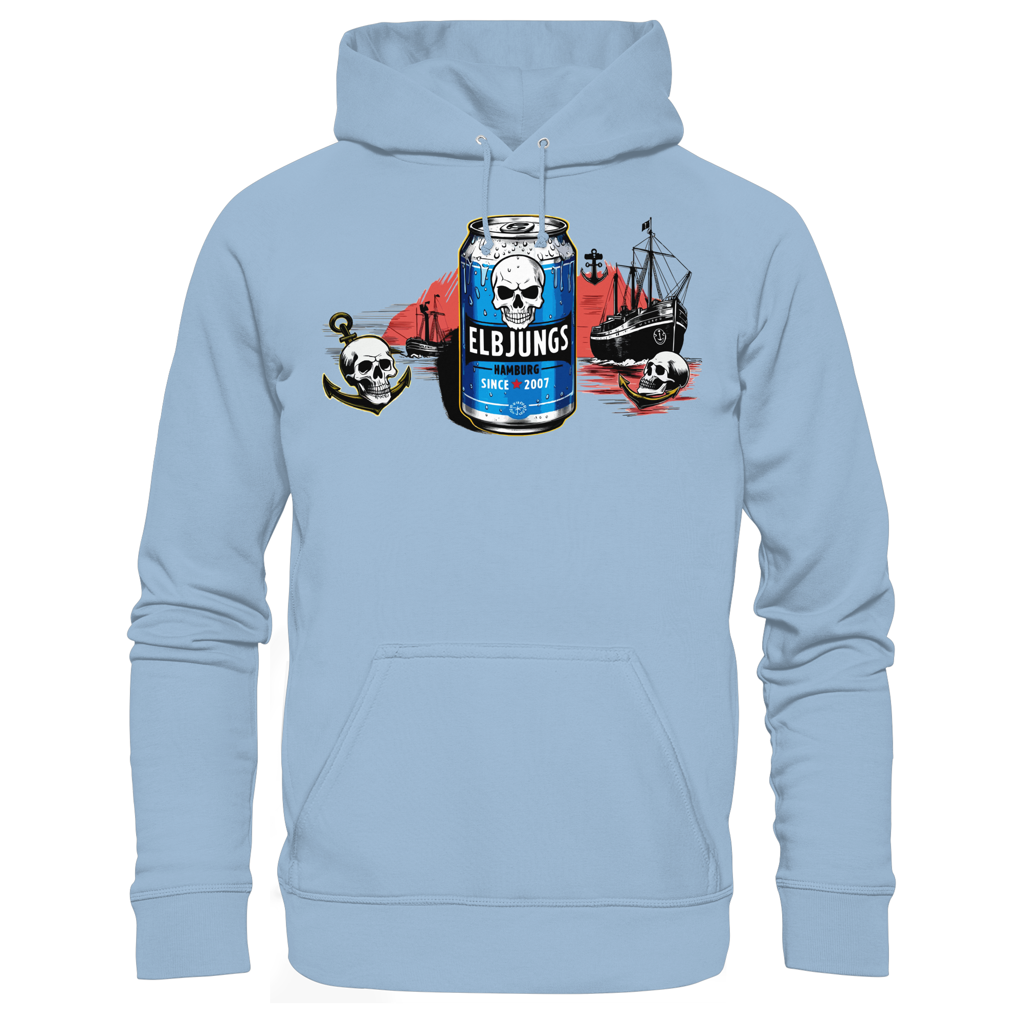 Elbjungs "Dose Glück" - Basic Unisex Hoodie