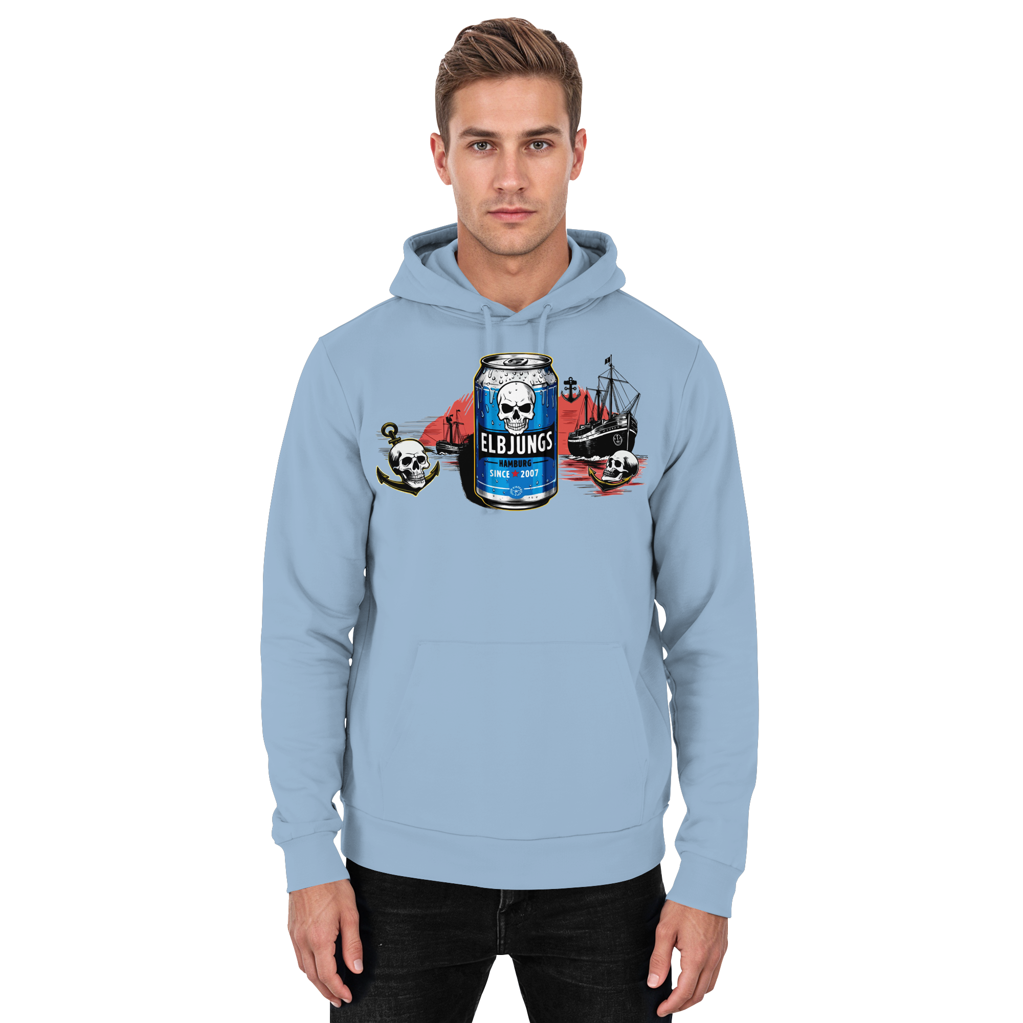 Elbjungs "Dose Glück" - Basic Unisex Hoodie