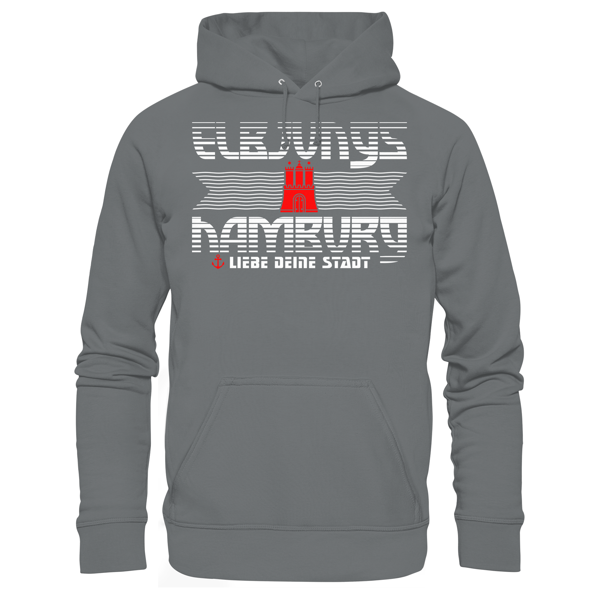Elbjungs "Liebe deine Stadt" - Unisex Hoodie