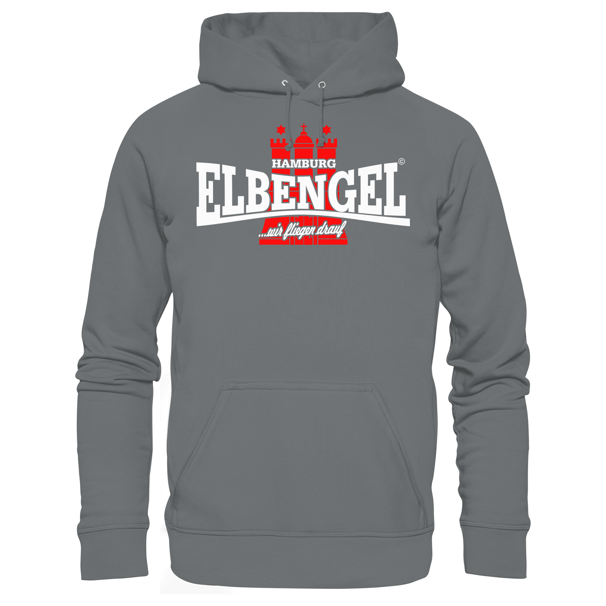 Elbengel "wir fliegen drauf" - Unisex Hoodie