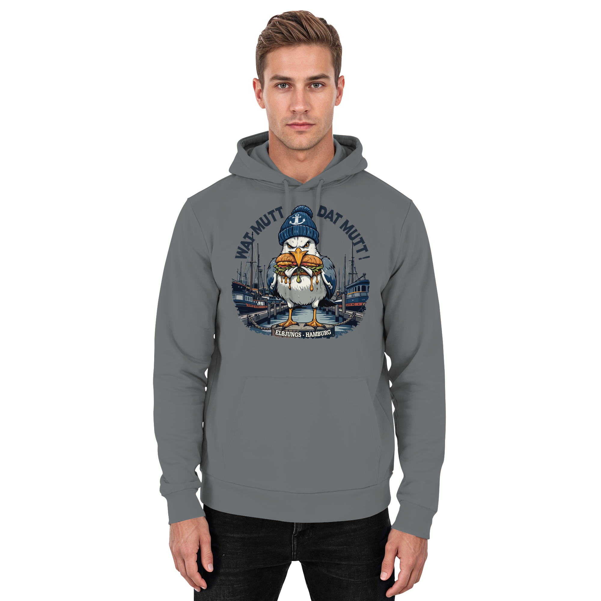 Elbjungs - WATT MUTT DAT MUTT -  Unisex Hoodie