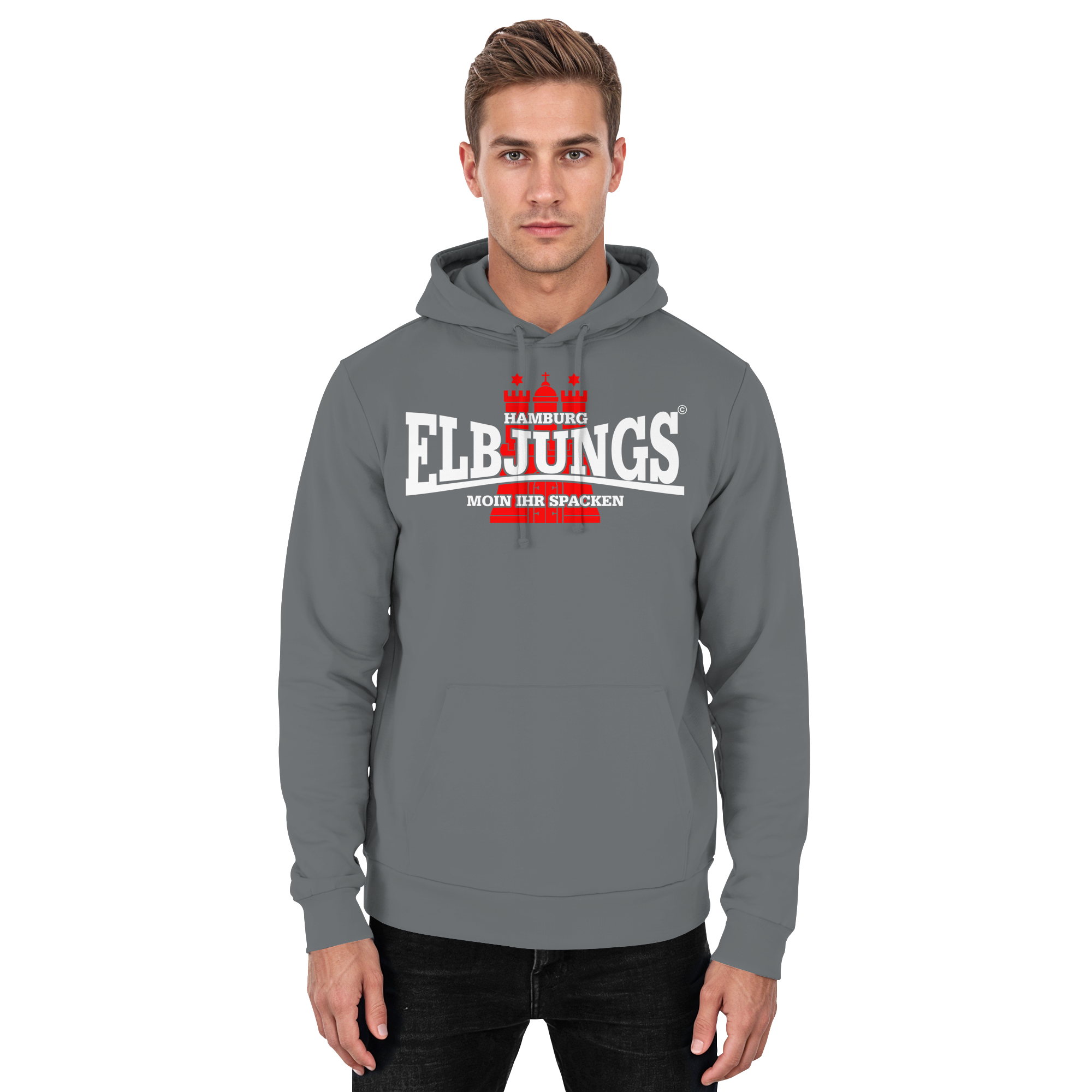 Elbjungs "Moin ihr Spacken" - Unisex Hoodie