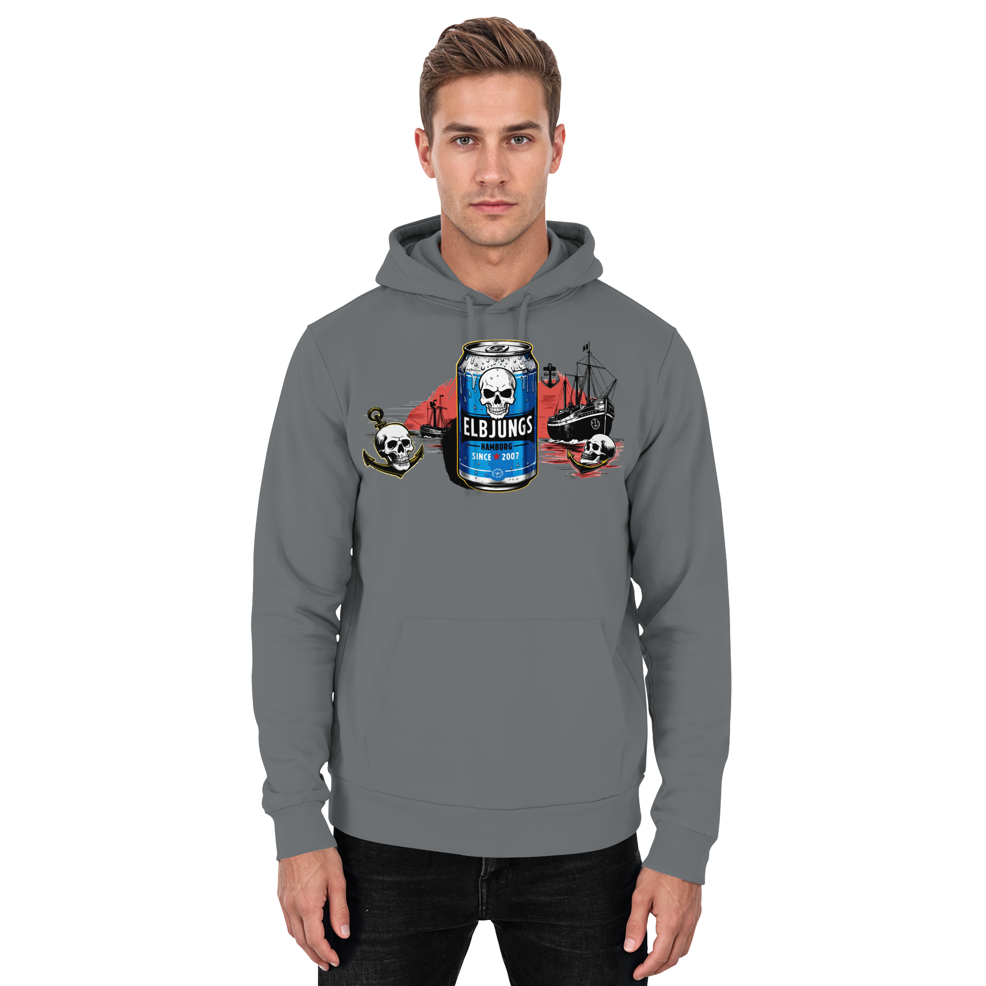 Elbjungs "Dose Glück" - Basic Unisex Hoodie