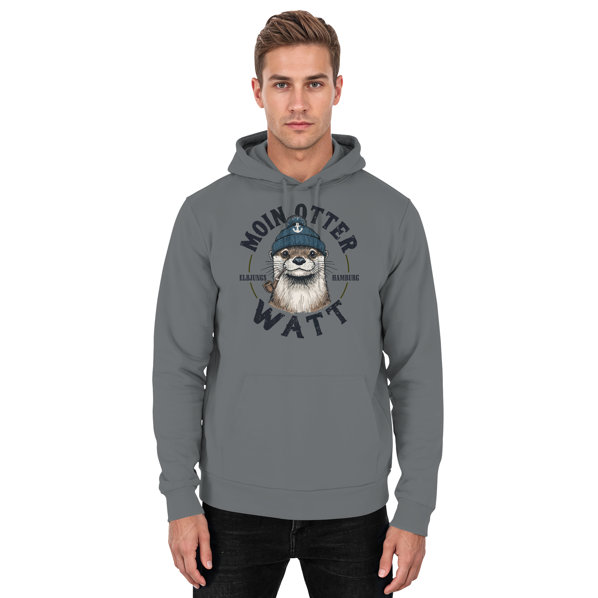 Elbjungs - Moin oder Watt - Unisex Hoodie