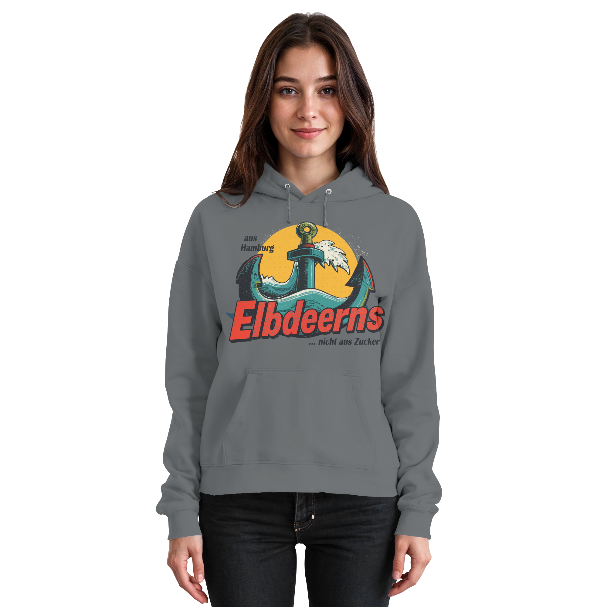 Elbdeerns - nicht aus Zucker - Unisex Hoodie