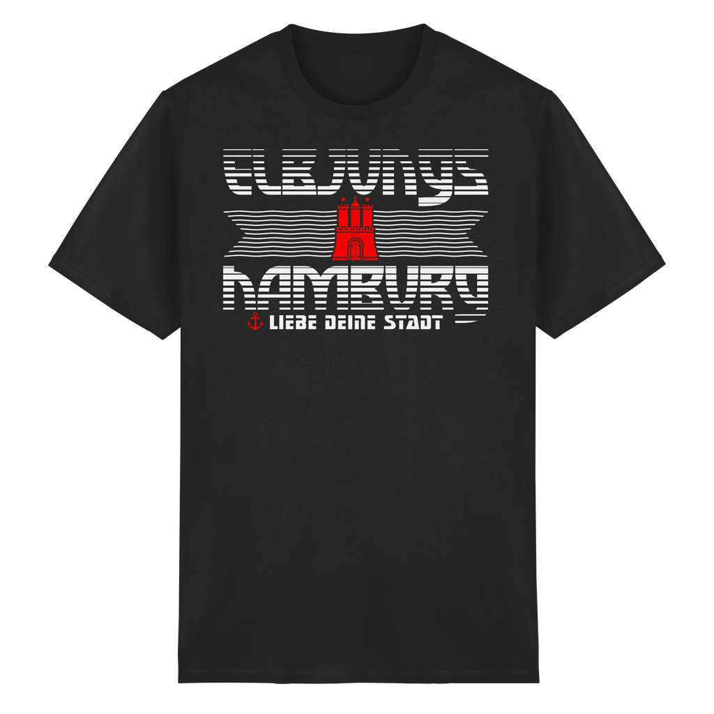 Elbjungs "Liebe deine Stadt" - Heavy Cotton T-Shirt