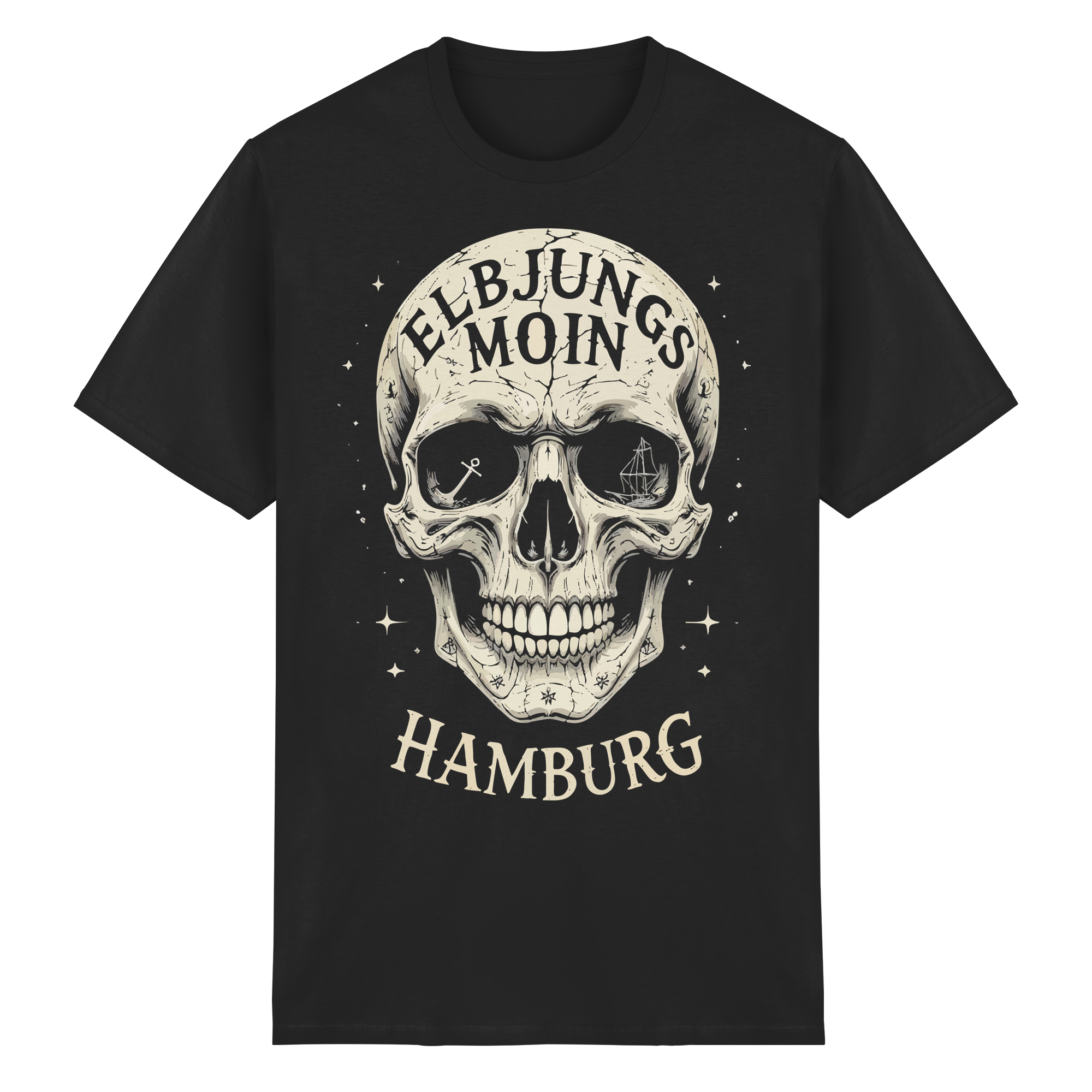 Elbjungs - Nordkopp - Heavy Cotton T-Shirt