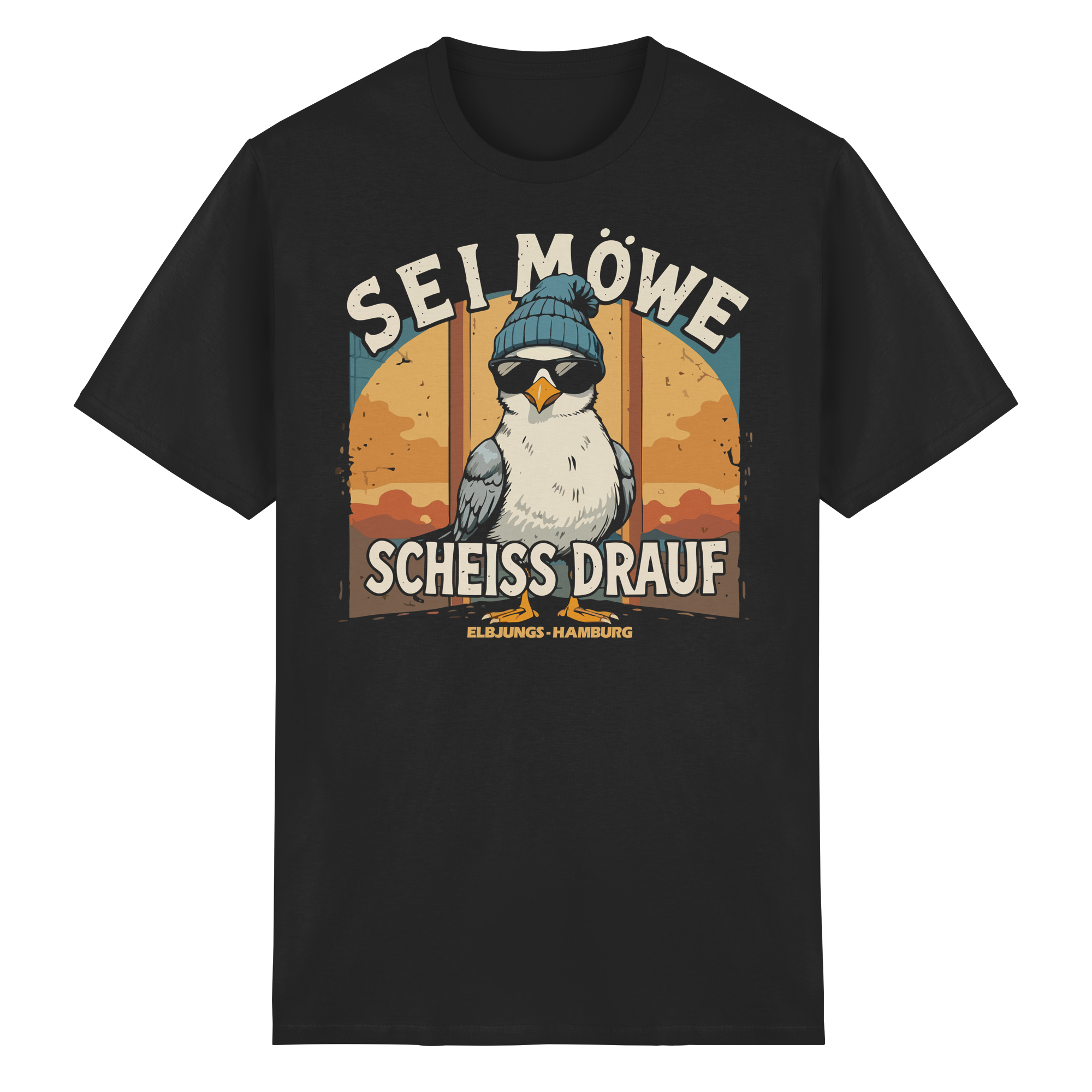 Elbjungs - sei Möwe.... - Heavy Cotton T-Shirt