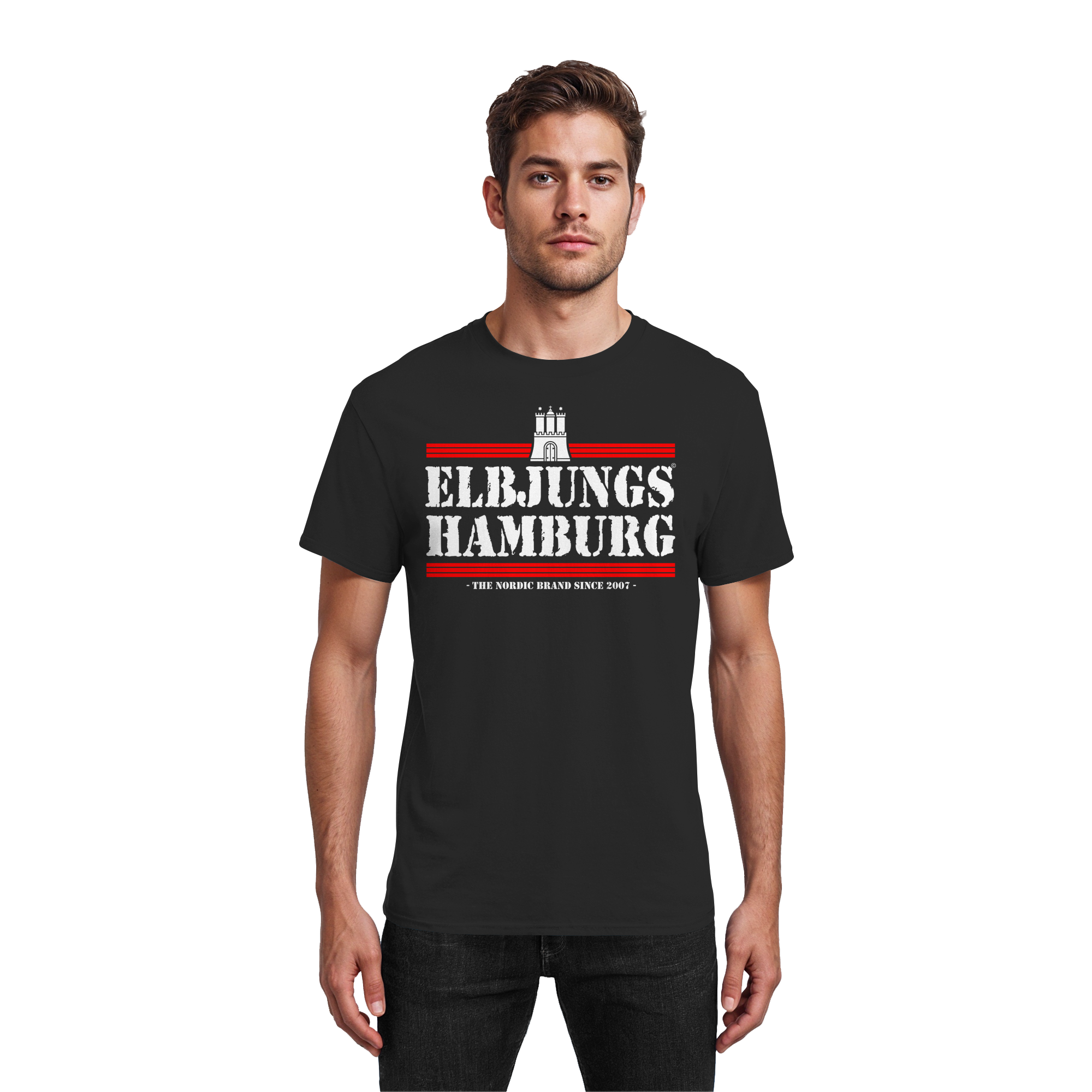 Elbjungs "Statement" - Heavy Cotton T-Shirt