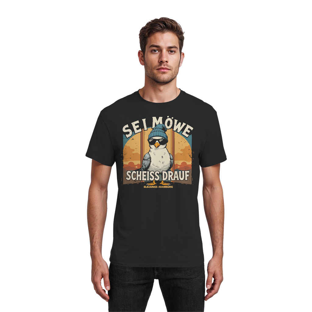 Elbjungs - sei Möwe.... - Heavy Cotton T-Shirt