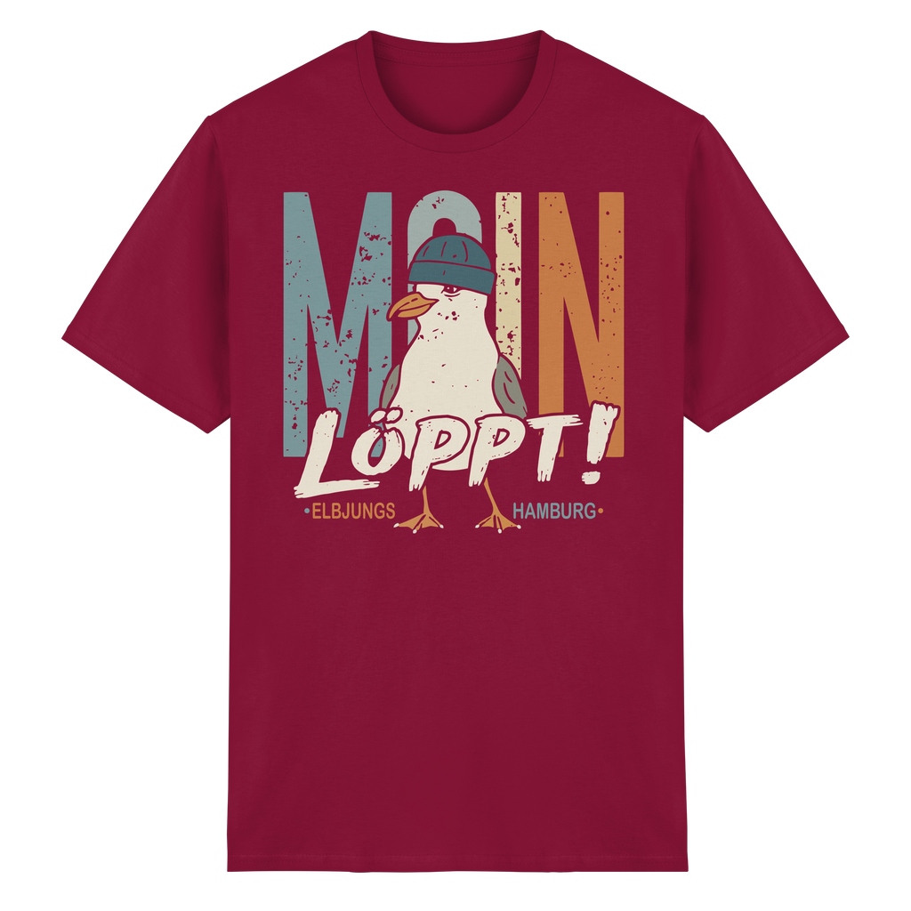 Elbjungs - MOIN ...löppt! - Heavy Cotton T-Shirt