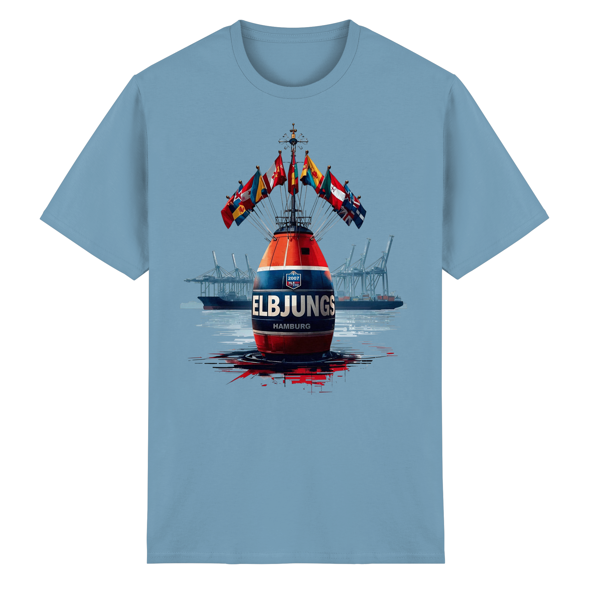 Elbjungs - Wellenwächter - Heavy Cotton T-Shirt